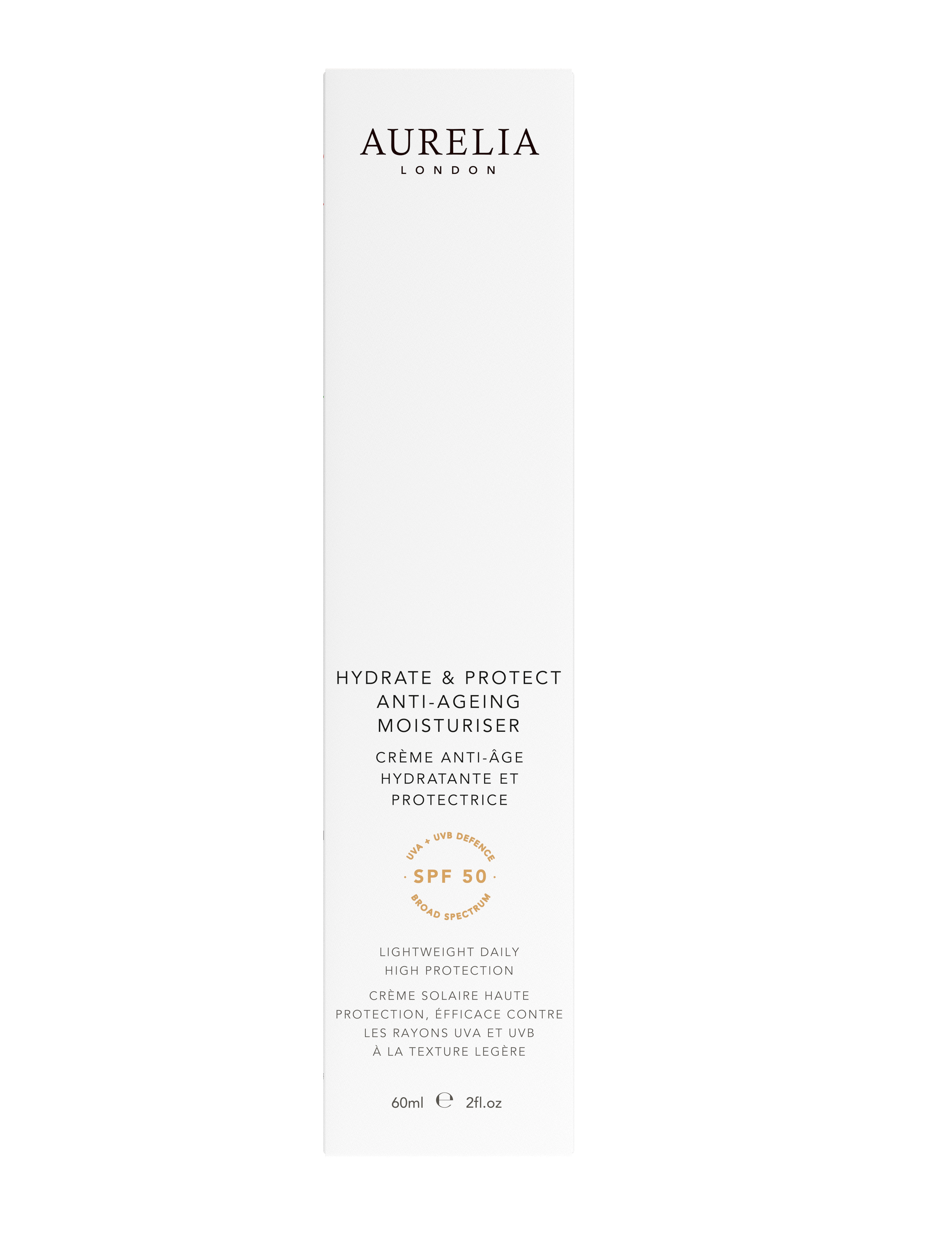 Aurelia Probiotic Skincare - Hydrate and Protect Anti-Ageing SPF 50 60ml - dagcremer - no color - 1