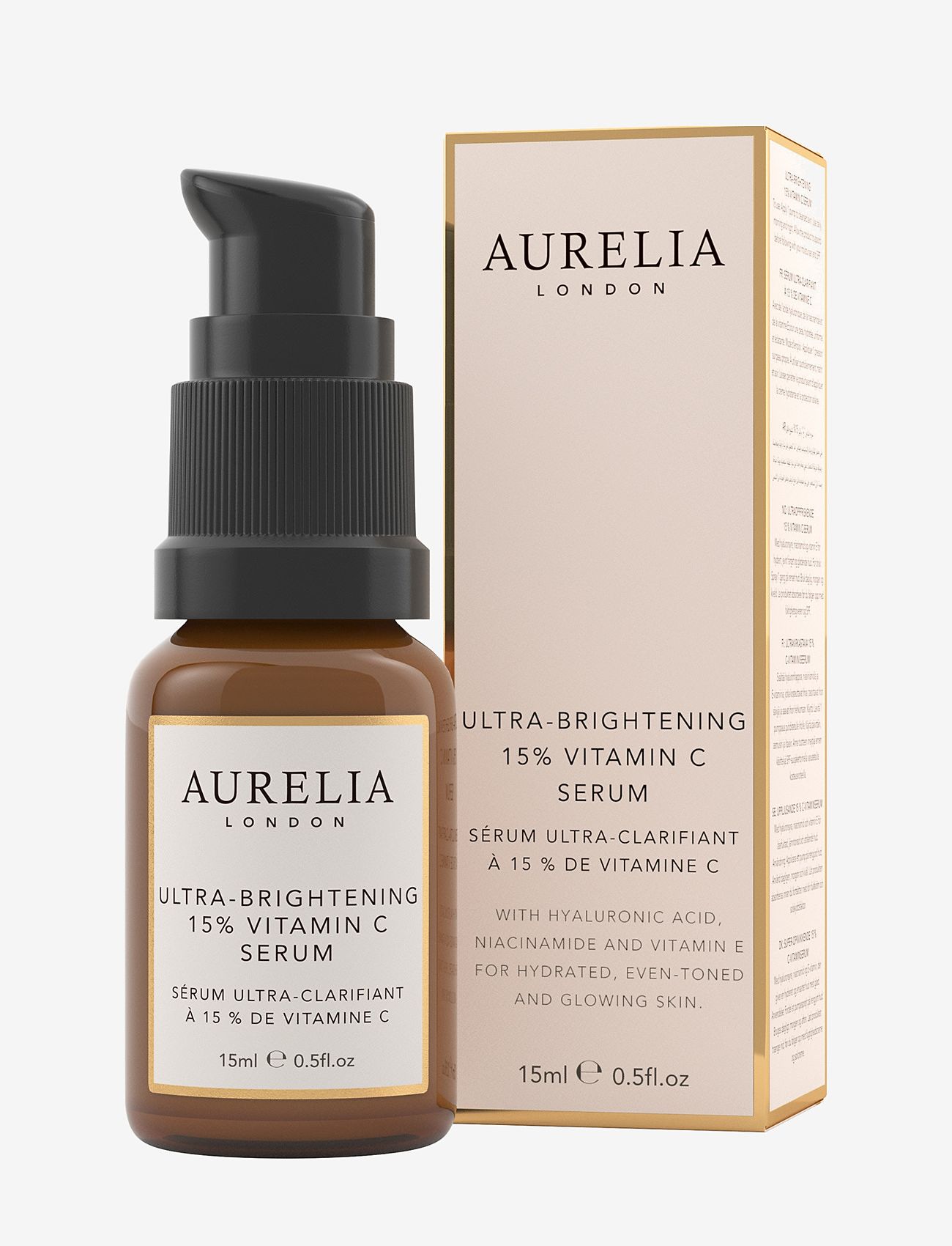 Aurelia Probiotic Skincare - UltraBrightening 15% Vitamin C Serum 15ml - hudvård - no color - 2