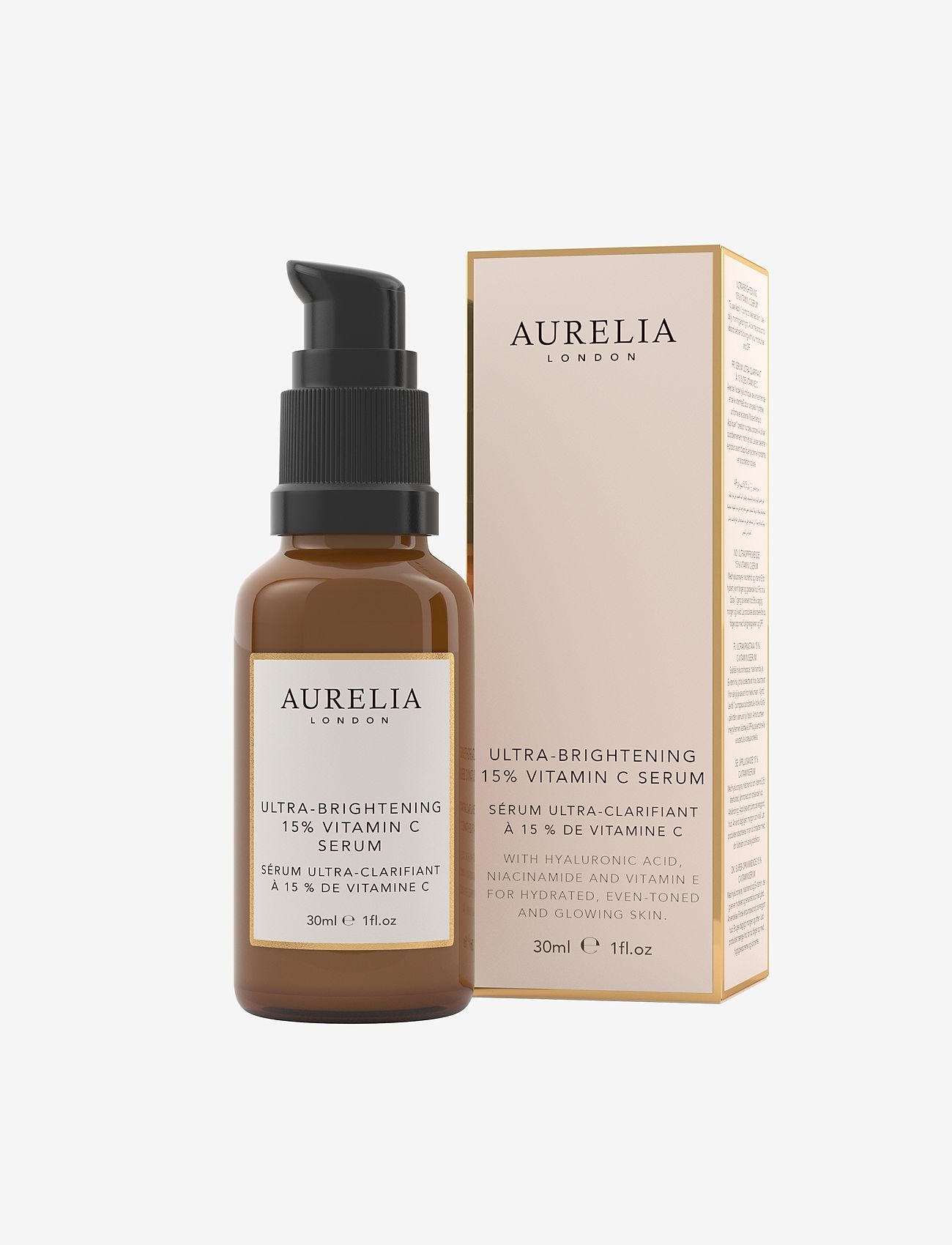 Aurelia Probiotic Skincare - UltraBrightening 15% Vitamin C Serum 30ml - hudvård - no color - 2