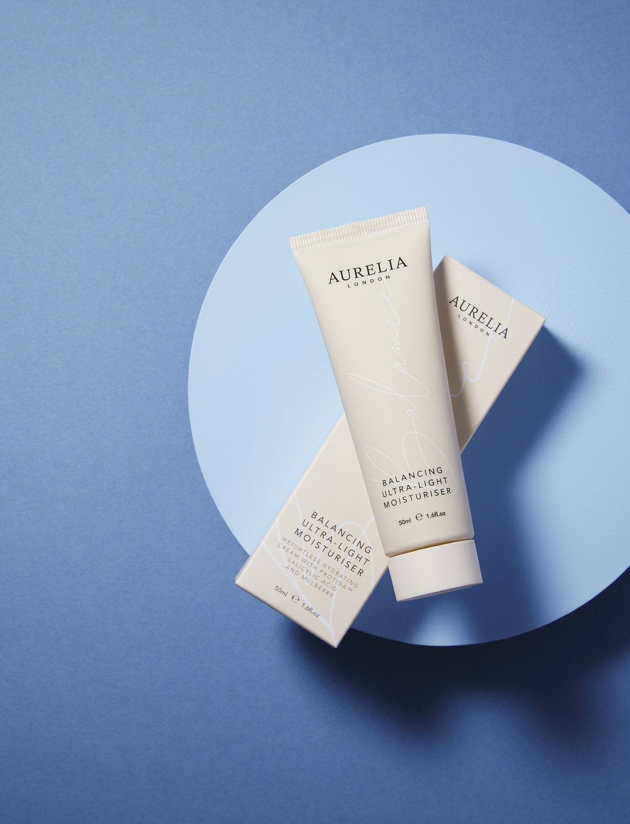 Aurelia Probiotic Skincare - Balancing UltraLight Moisturiser - päivävoiteet - clear - 2