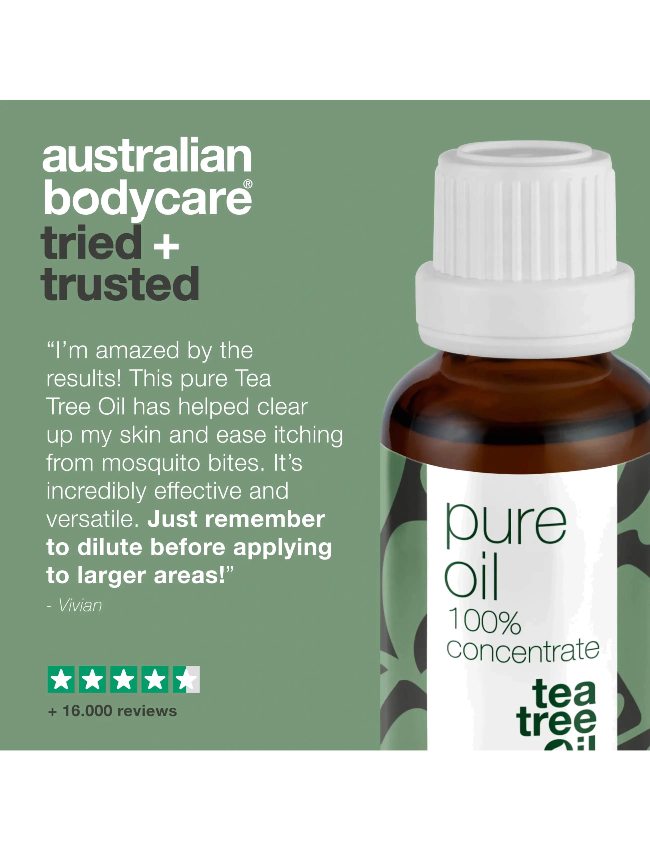 Australian Bodycare - Pure Tea Tree Oil 30 ml - rejsestørrelser & kits  - no color - 5