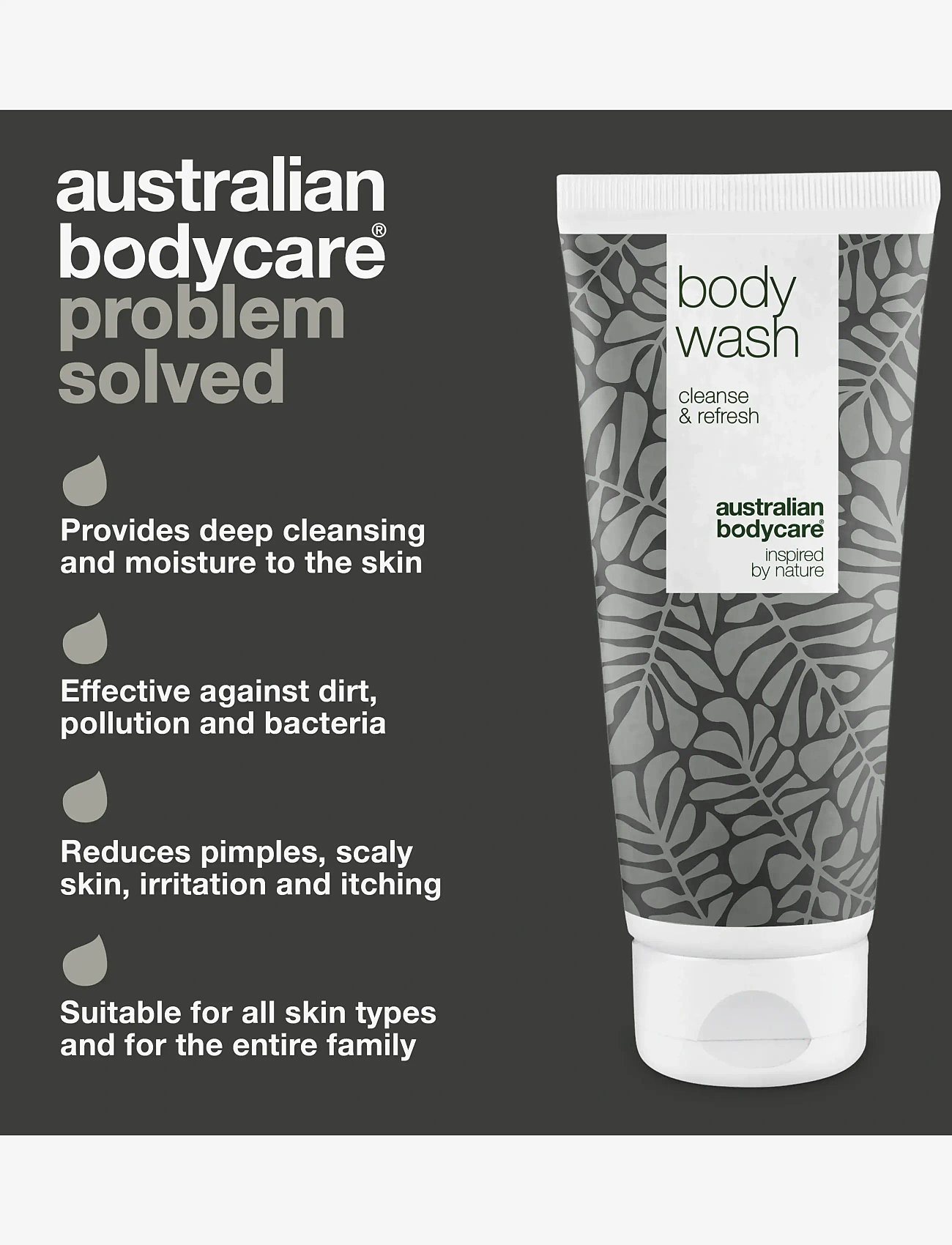 Australian Bodycare - Body Wash 200 ml - sturtugel og olíur - clear - 2