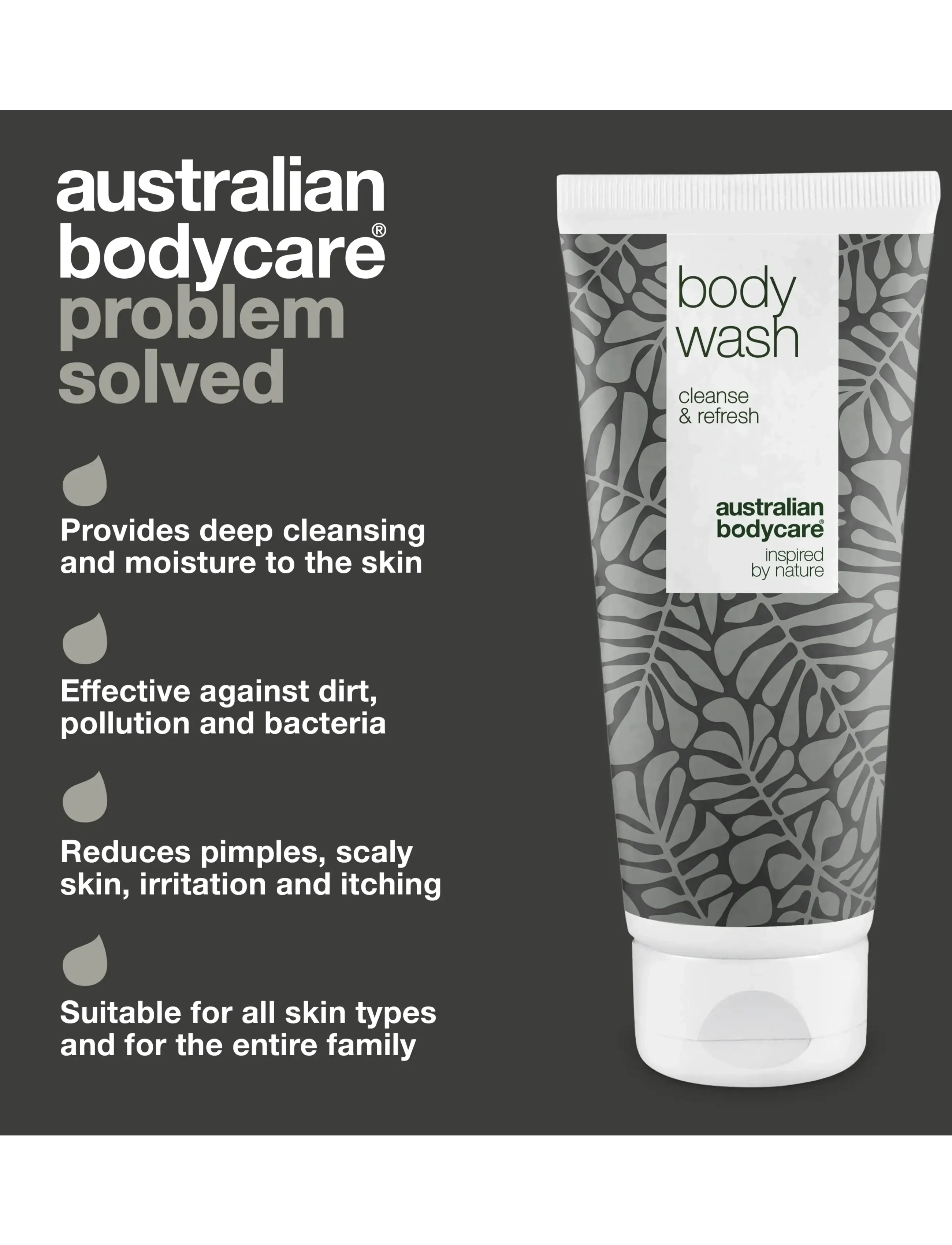 Australian Bodycare - Body Wash 200 ml - suihkugeelit ja öljyt - clear - 2