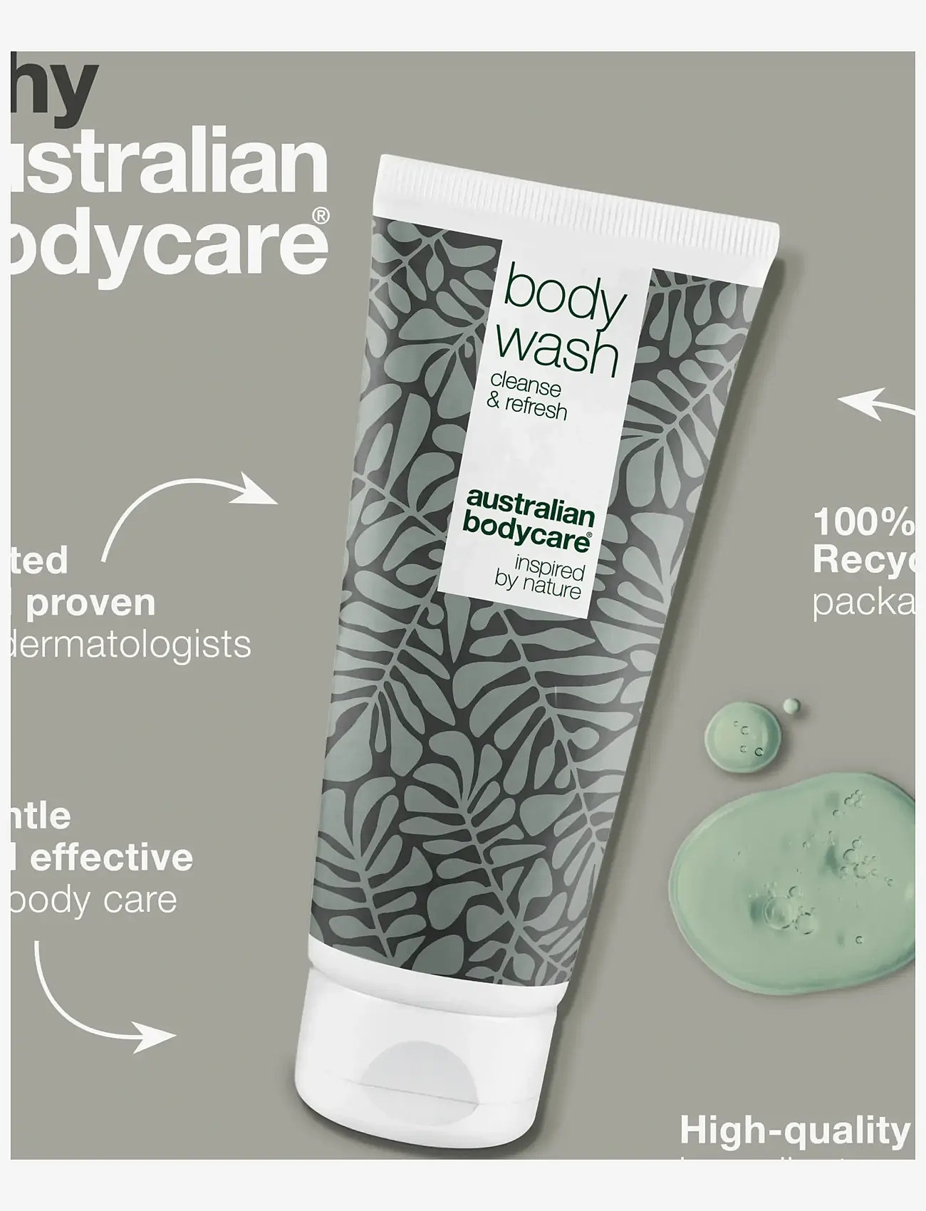 Australian Bodycare - Body Wash 200 ml - sturtugel og olíur - clear - 3