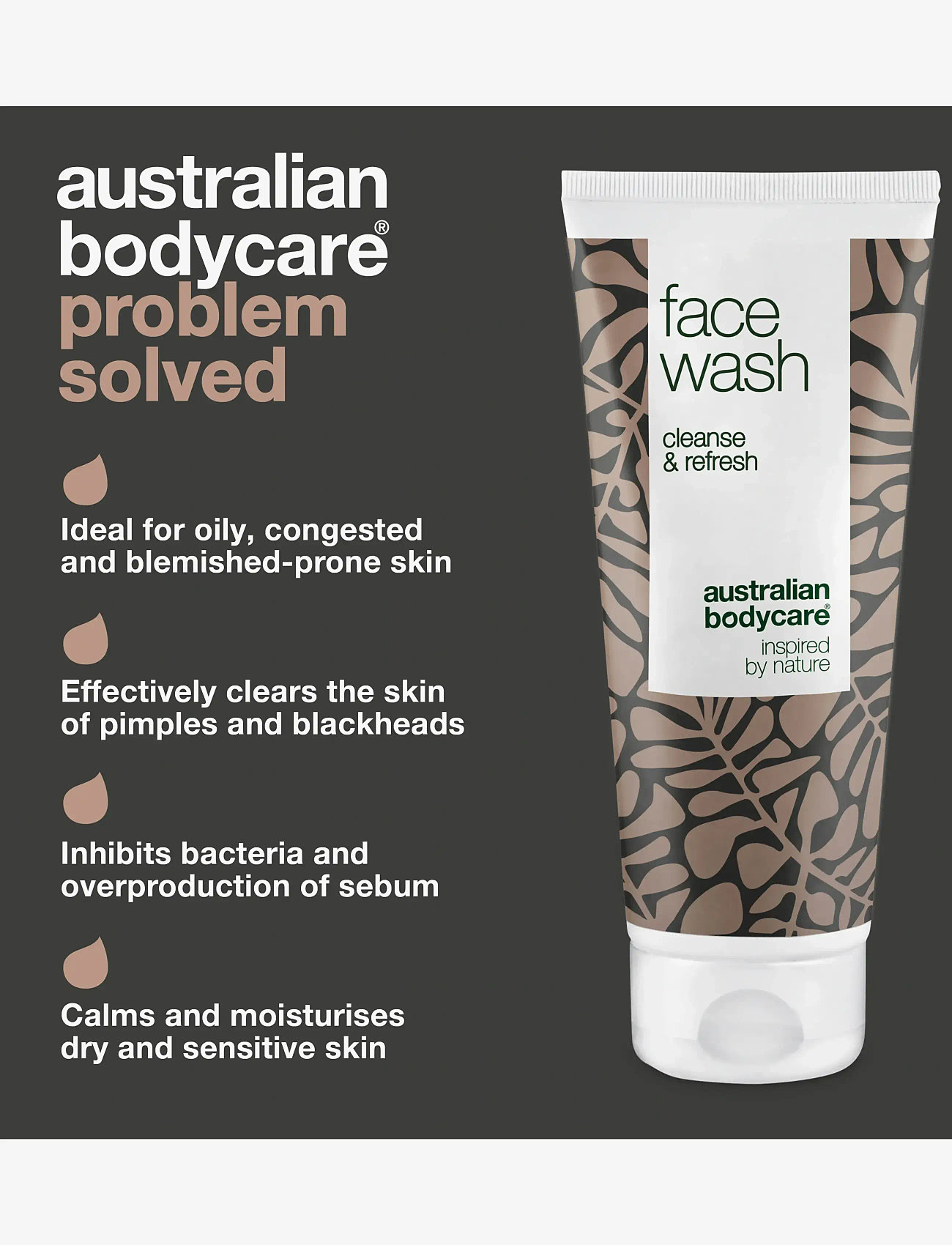 Australian Bodycare - Face Wash 100 ml - rengöringsgel - clear - 2