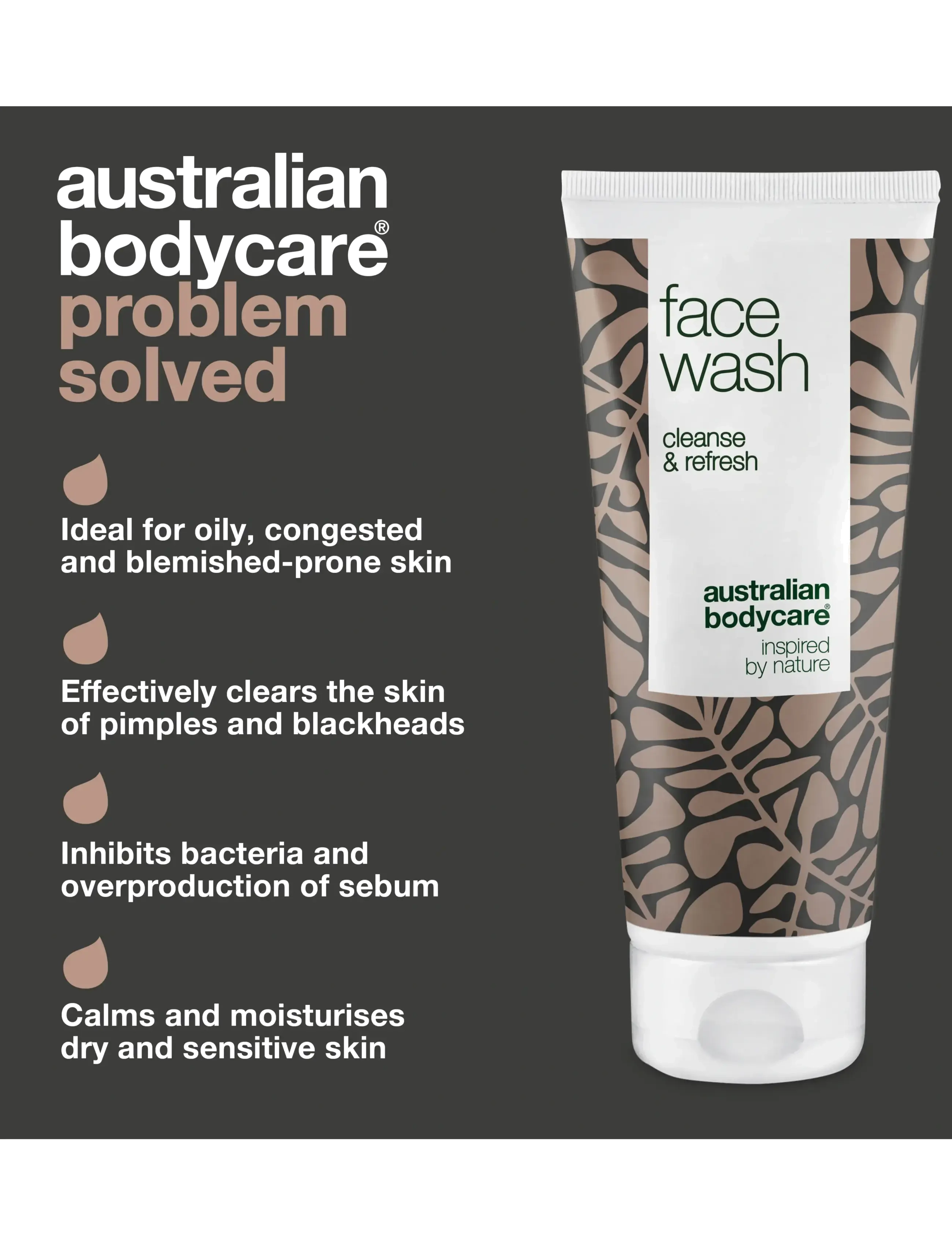 Australian Bodycare - Face Wash 100 ml - veido prausiklis - clear - 2