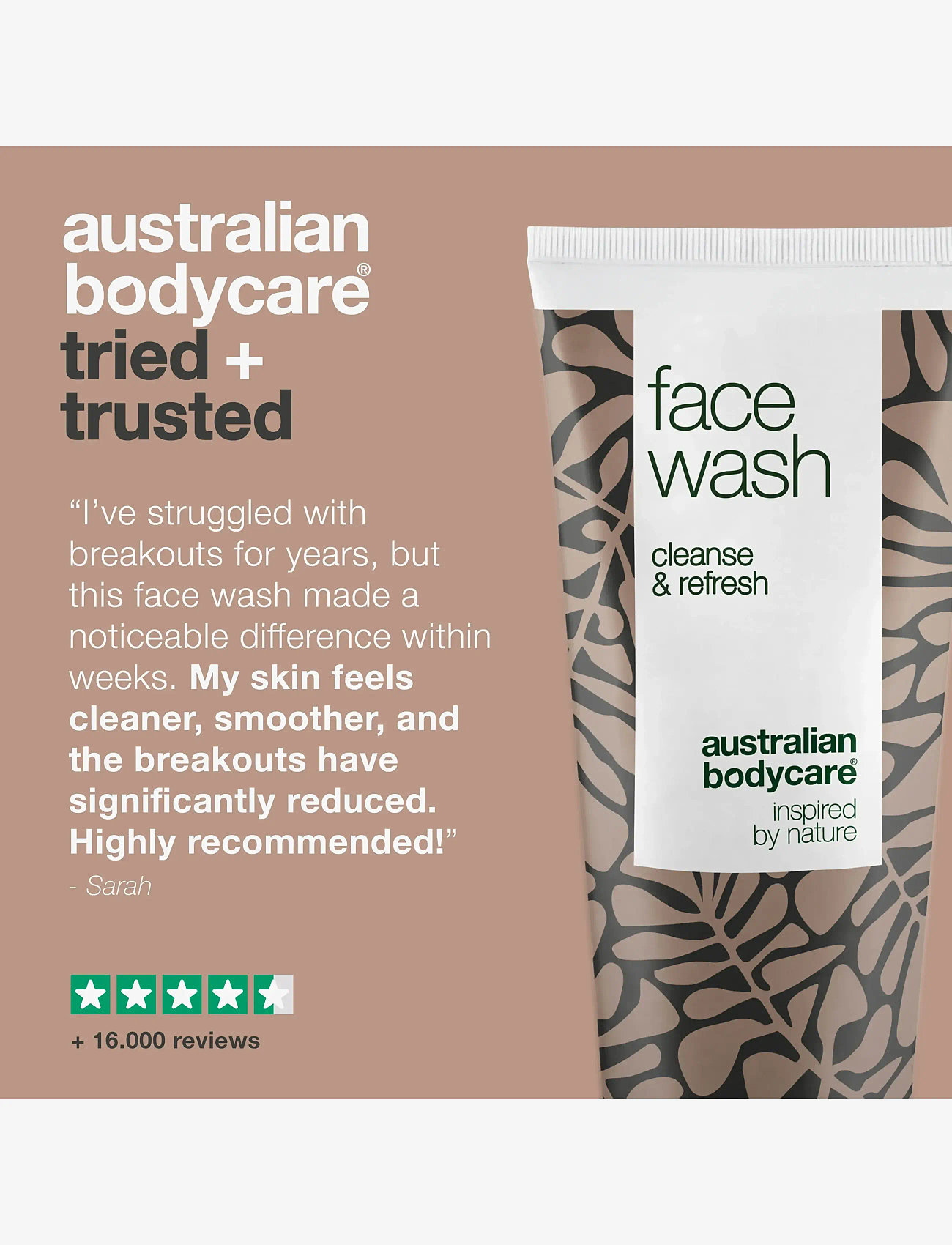 Australian Bodycare - Face Wash 100 ml - rengöringsgel - clear - 4