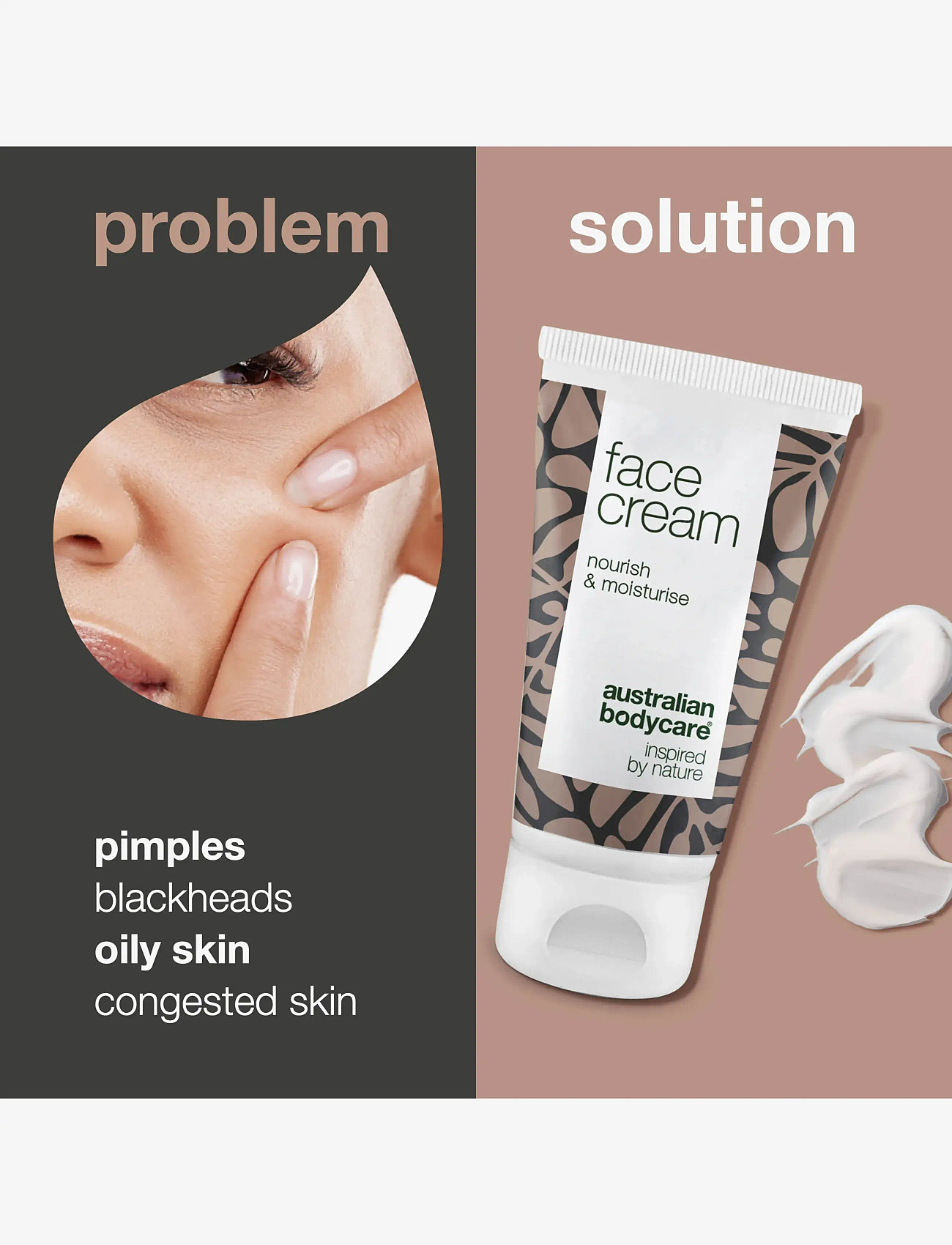 Australian Bodycare - Face Cream 50 ml - päivävoiteet - clear - 1