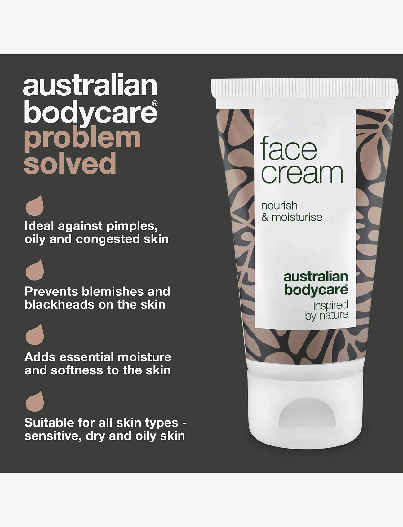 Australian Bodycare - Face Cream 50 ml - päivävoiteet - clear - 2