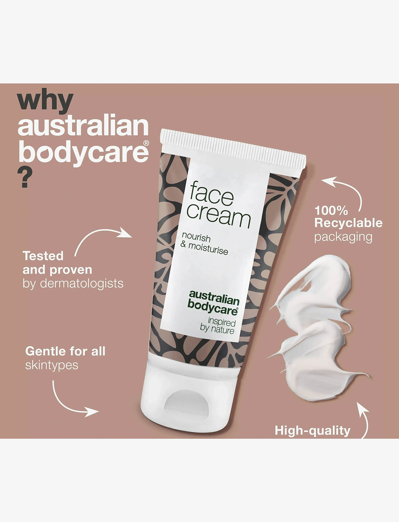 Australian Bodycare - Face Cream 50 ml - päivävoiteet - clear - 3