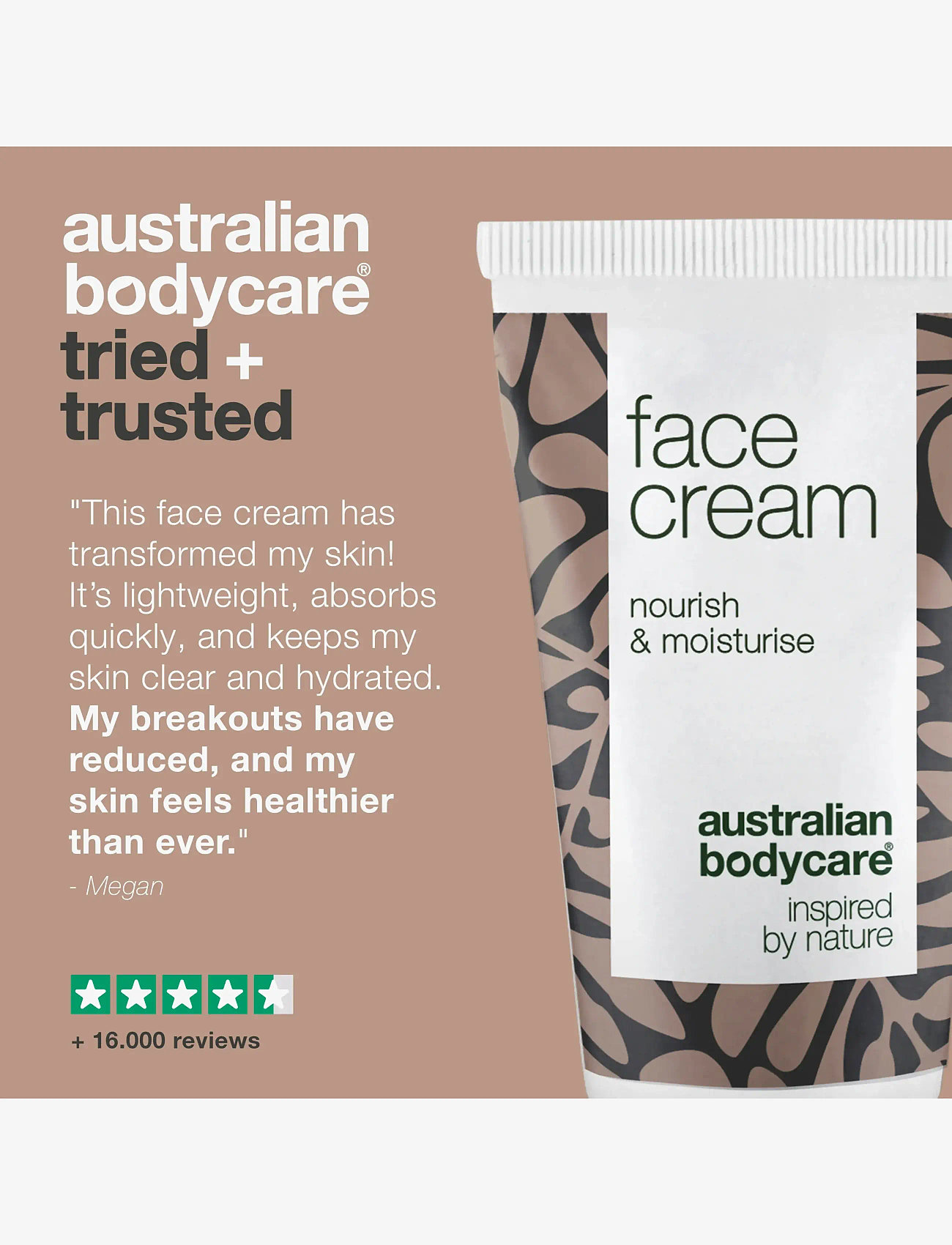 Australian Bodycare - Face Cream 50 ml - päivävoiteet - clear - 4