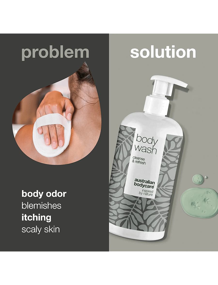Australian Bodycare - Body Wash with Tea Tree Oil for clean skin - 500 ml - shower gel & oils - no color - 2