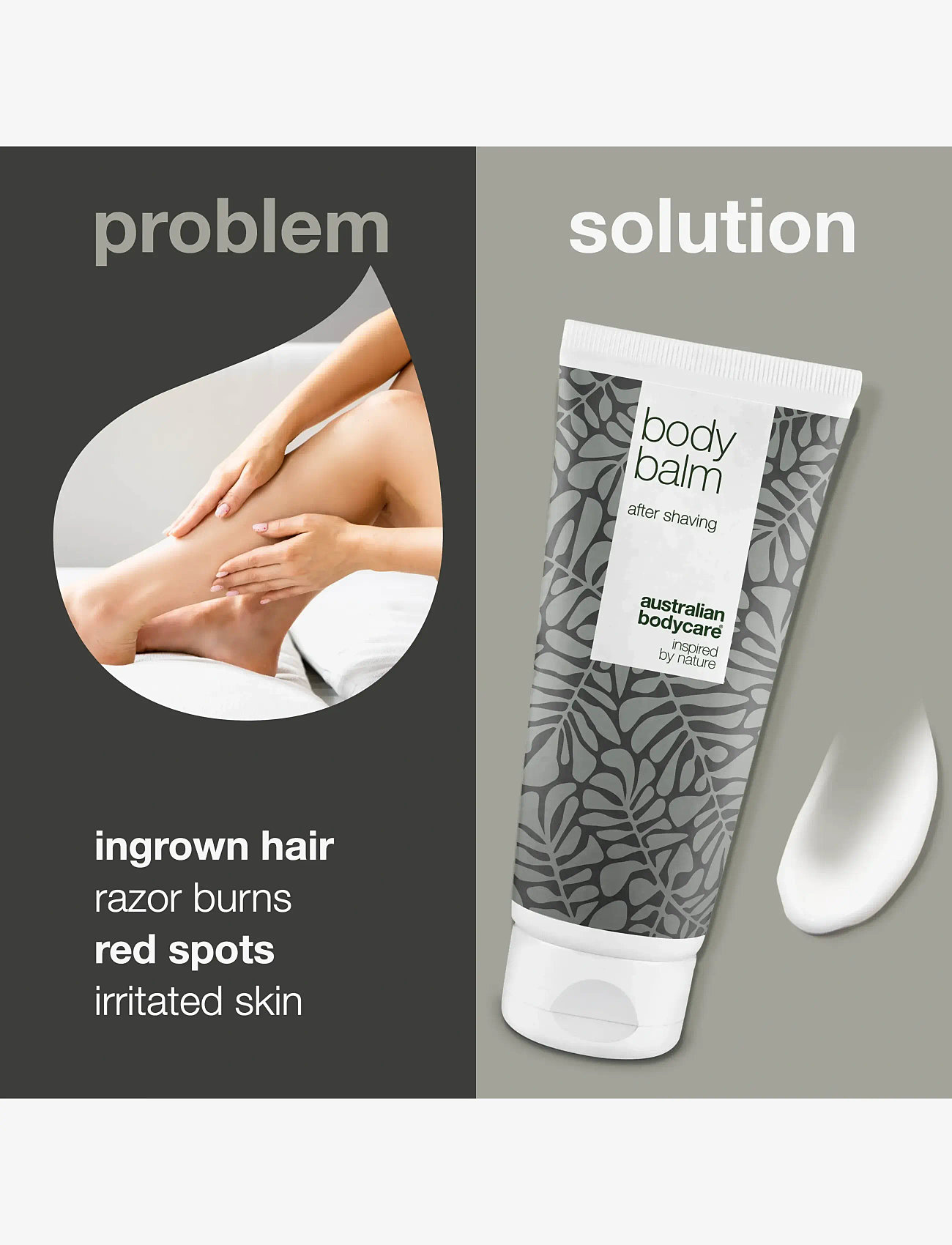 Australian Bodycare - Body Balm - Aftershave balm for shaving rash - 200 ml - lotion & cream - no color - 2