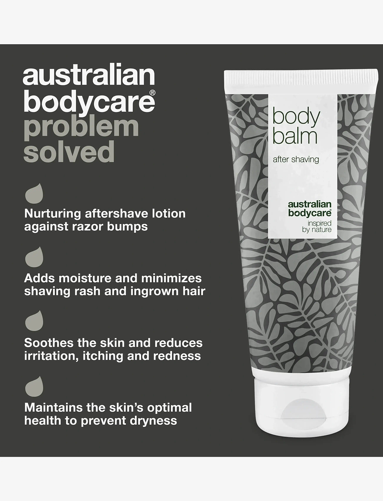 Australian Bodycare - Body Balm - Aftershave balm for shaving rash - 200 ml - lotion & cream - no color - 3