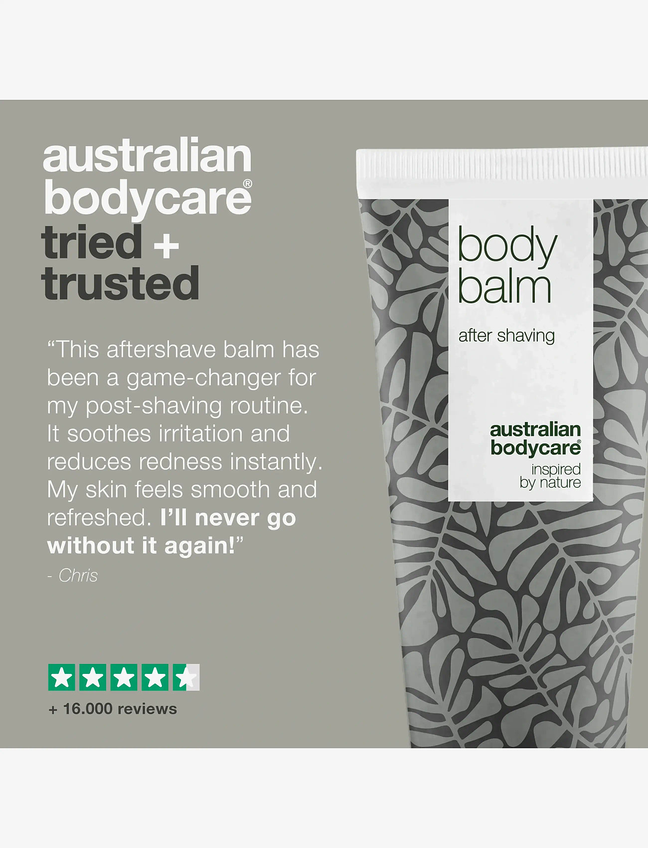 Australian Bodycare - Body Balm - Aftershave balm for shaving rash - 200 ml - lotion & cream - no color - 5