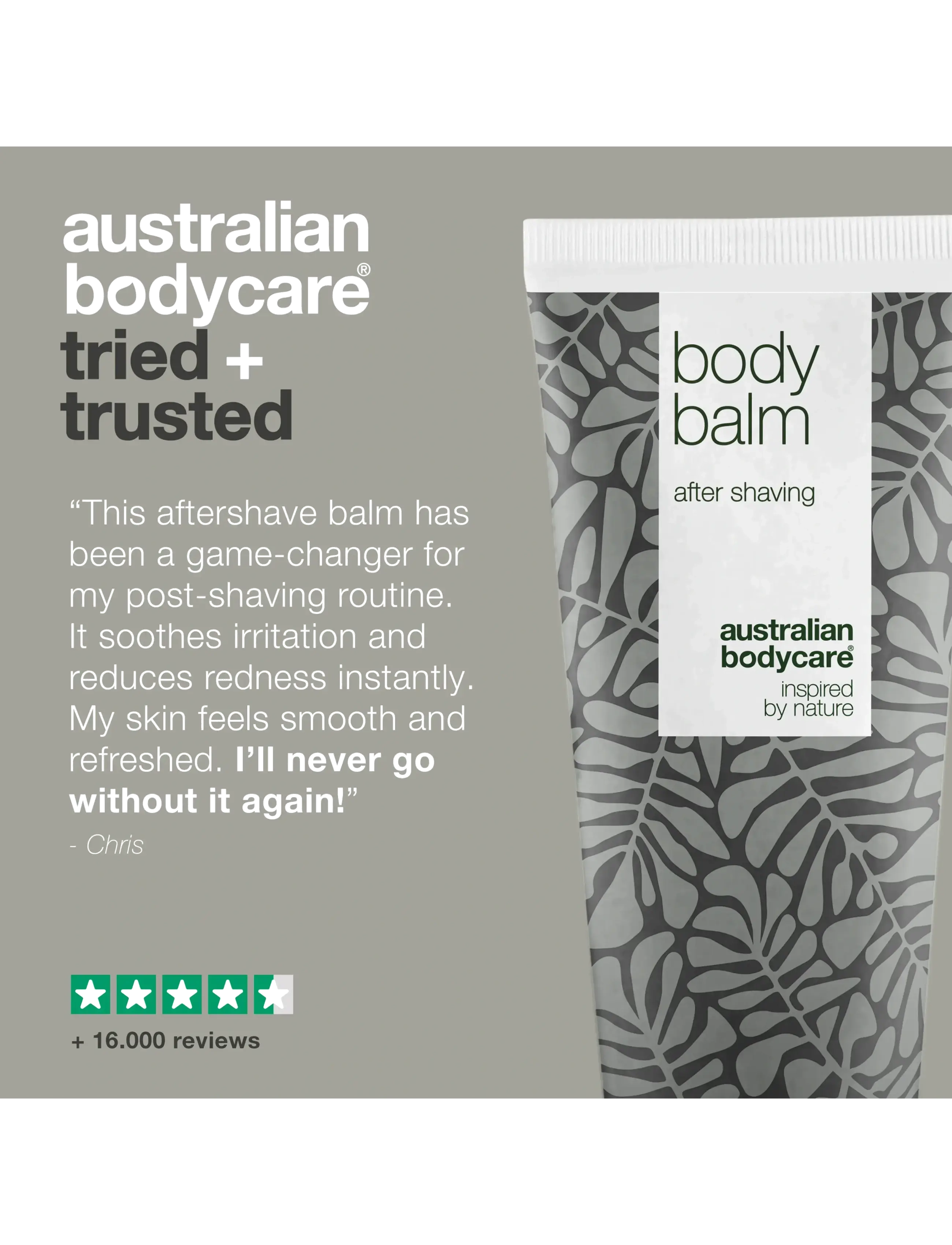 Australian Bodycare - Body Balm - Aftershave balm for shaving rash - 200 ml - lotion & creme - no color - 5