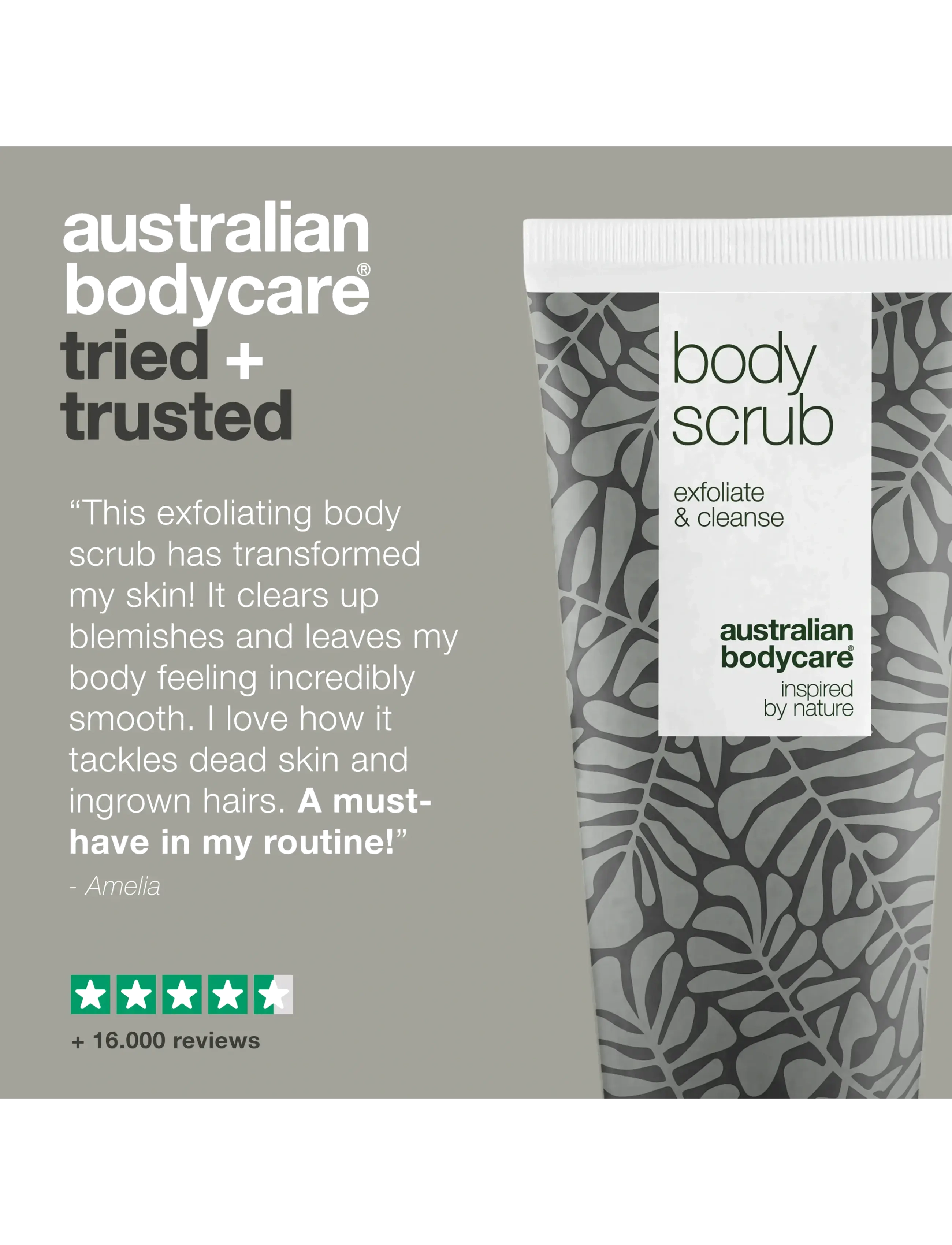 Australian Bodycare - Body Scrub 200 ml - skrub & exfoliering - krop - clear - 4