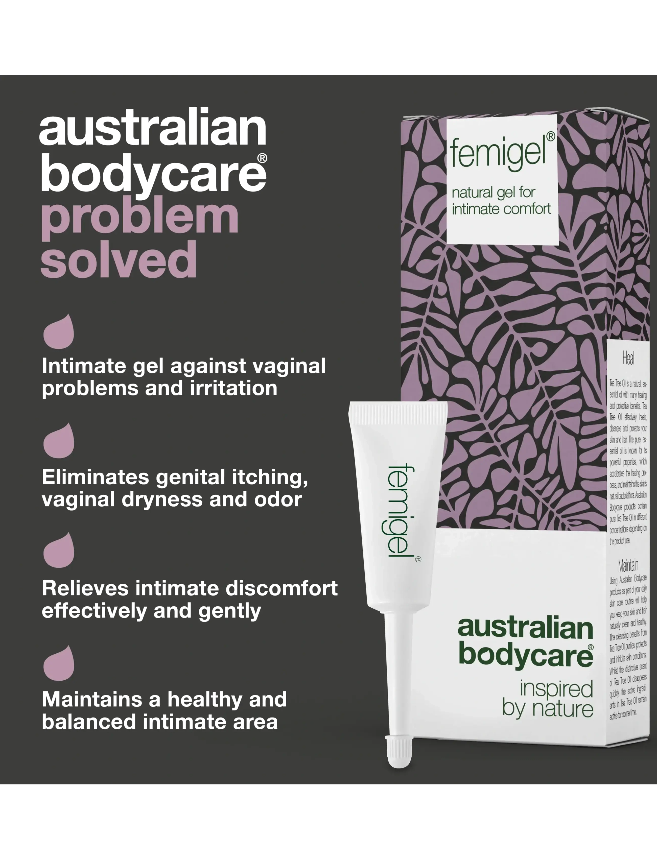 Australian Bodycare - Femigel 5*7ml - intimvask - clear - 2