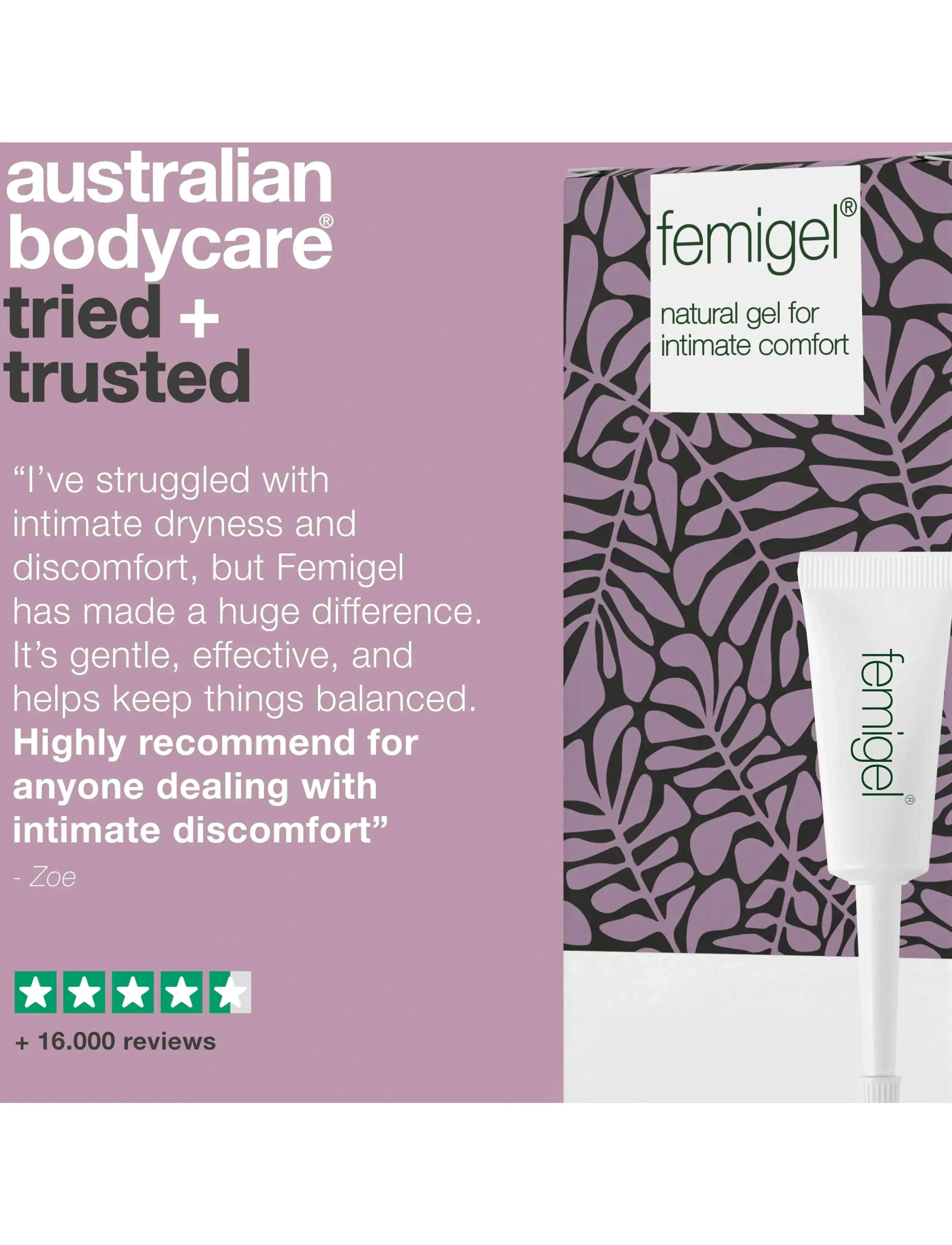 Australian Bodycare - Femigel 5*7ml - intimvask - clear - 4