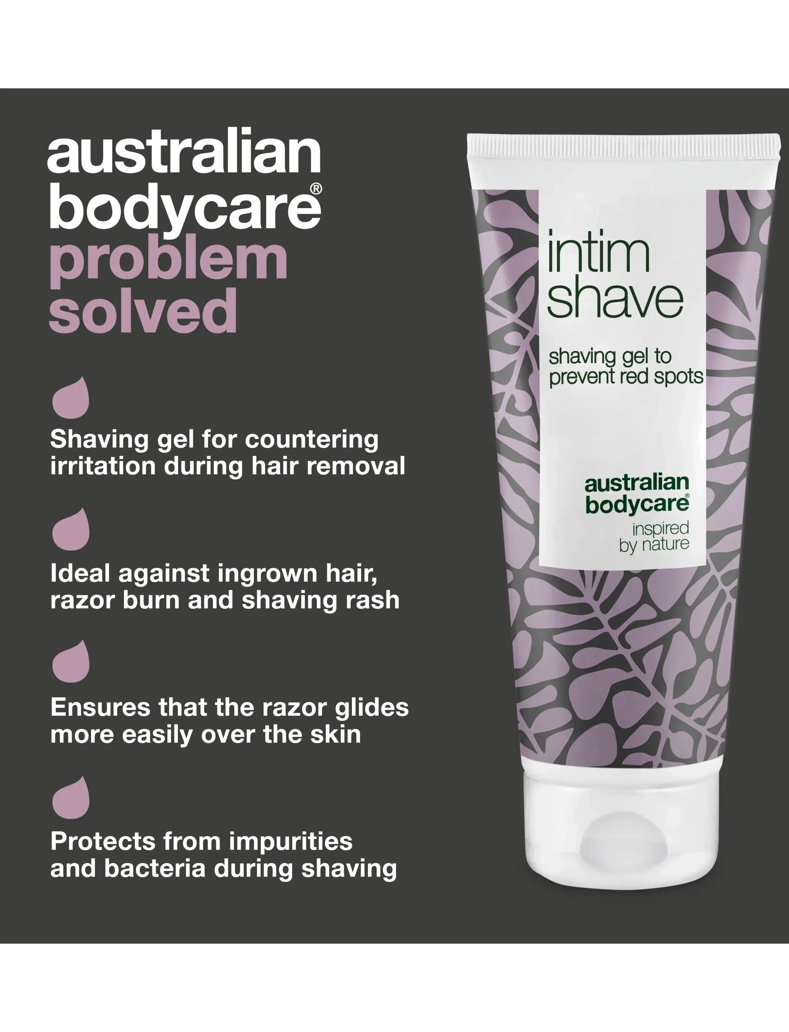 Australian Bodycare - Intim Shave - shave gel against red spots - 100 ml - barbering - no color - 3