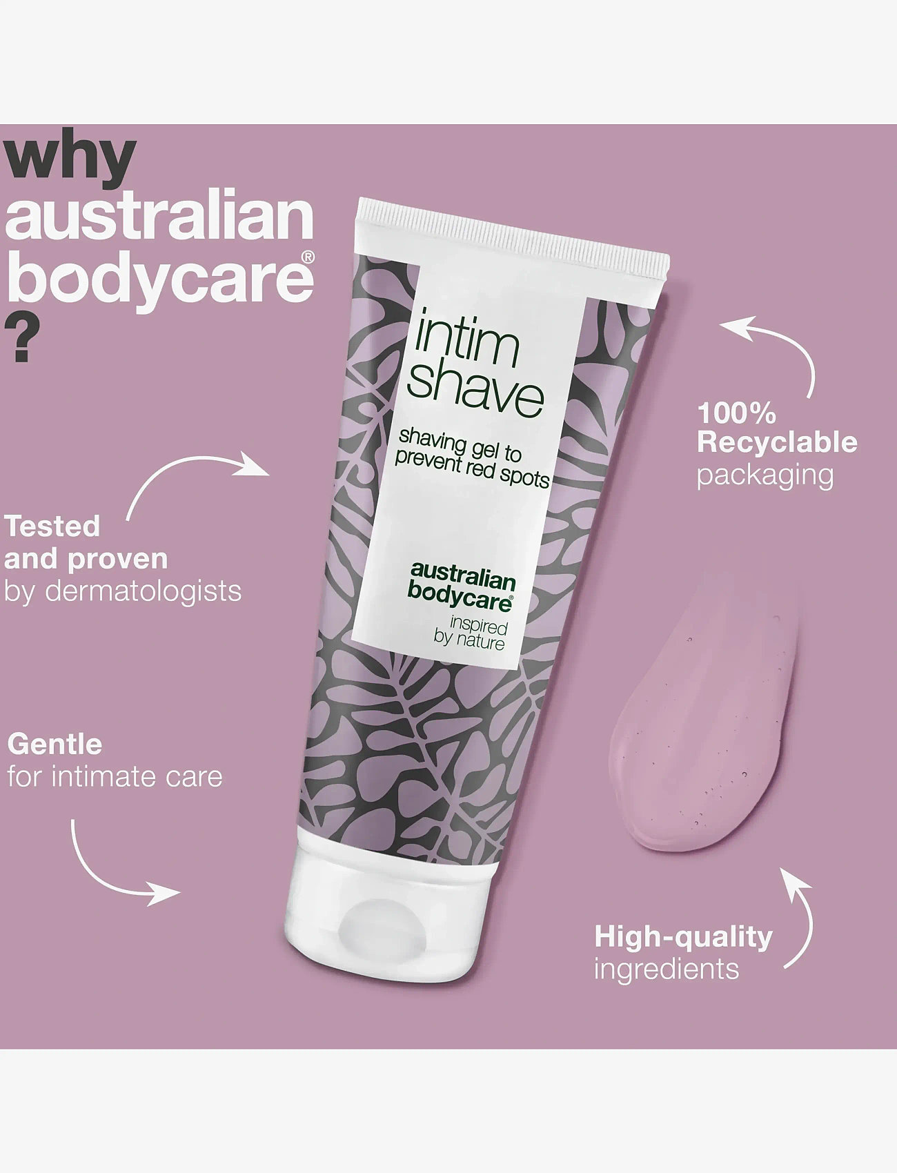 Australian Bodycare - Intim Shave - shave gel against red spots - 100 ml - inför solen - no color - 4