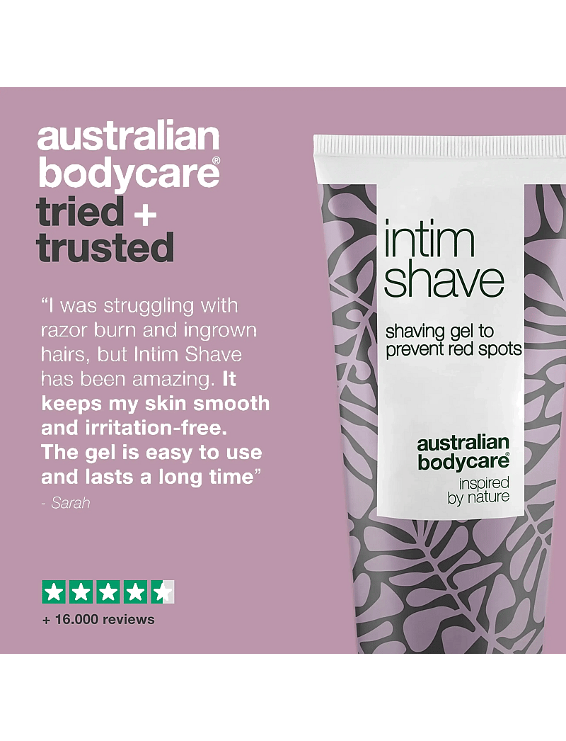 Australian Bodycare - Intim Shave - shave gel against red spots - 100 ml - päevitamiseelne - no color - 5