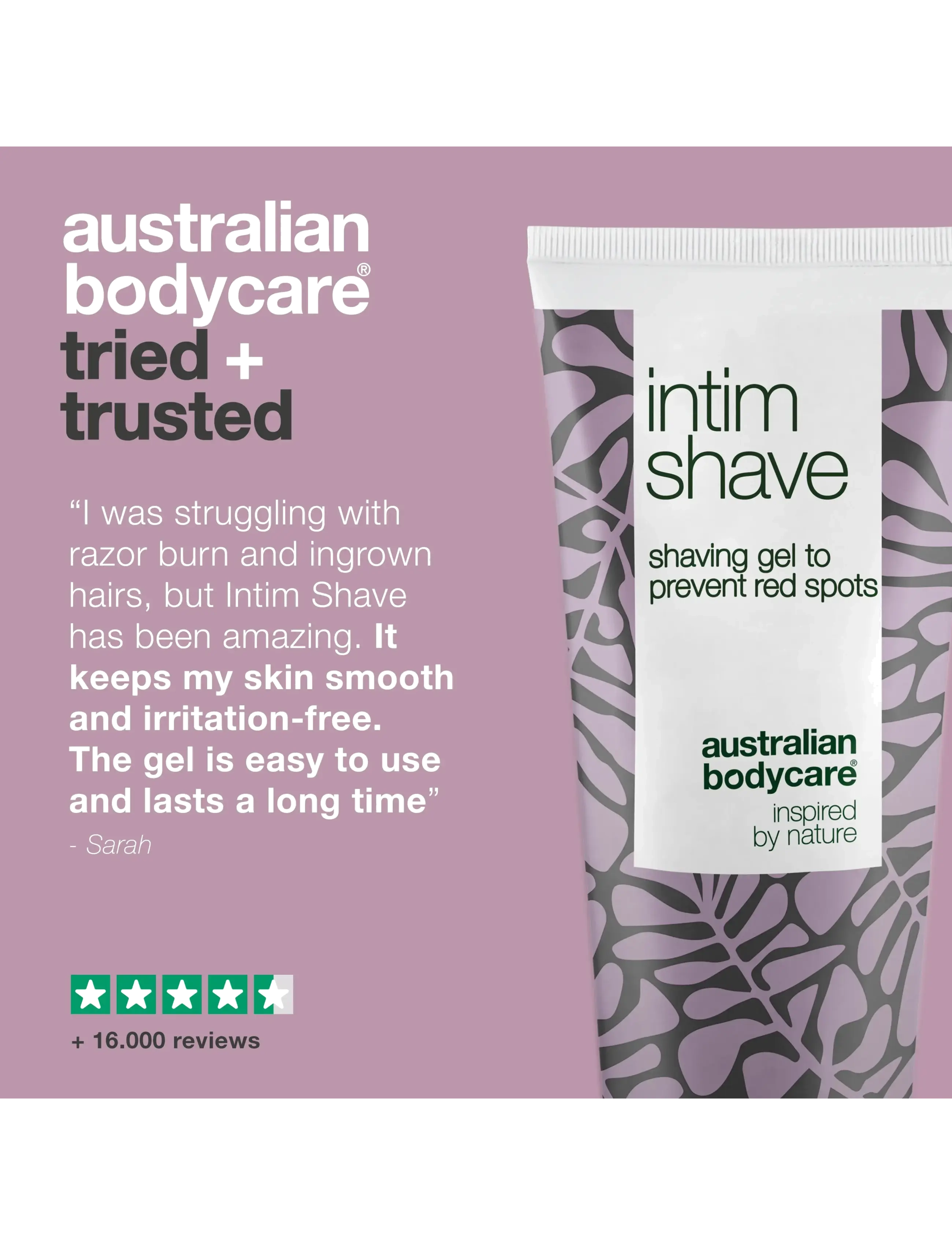 Australian Bodycare - Intim Shave - shave gel against red spots - 100 ml - barbering - no color - 5