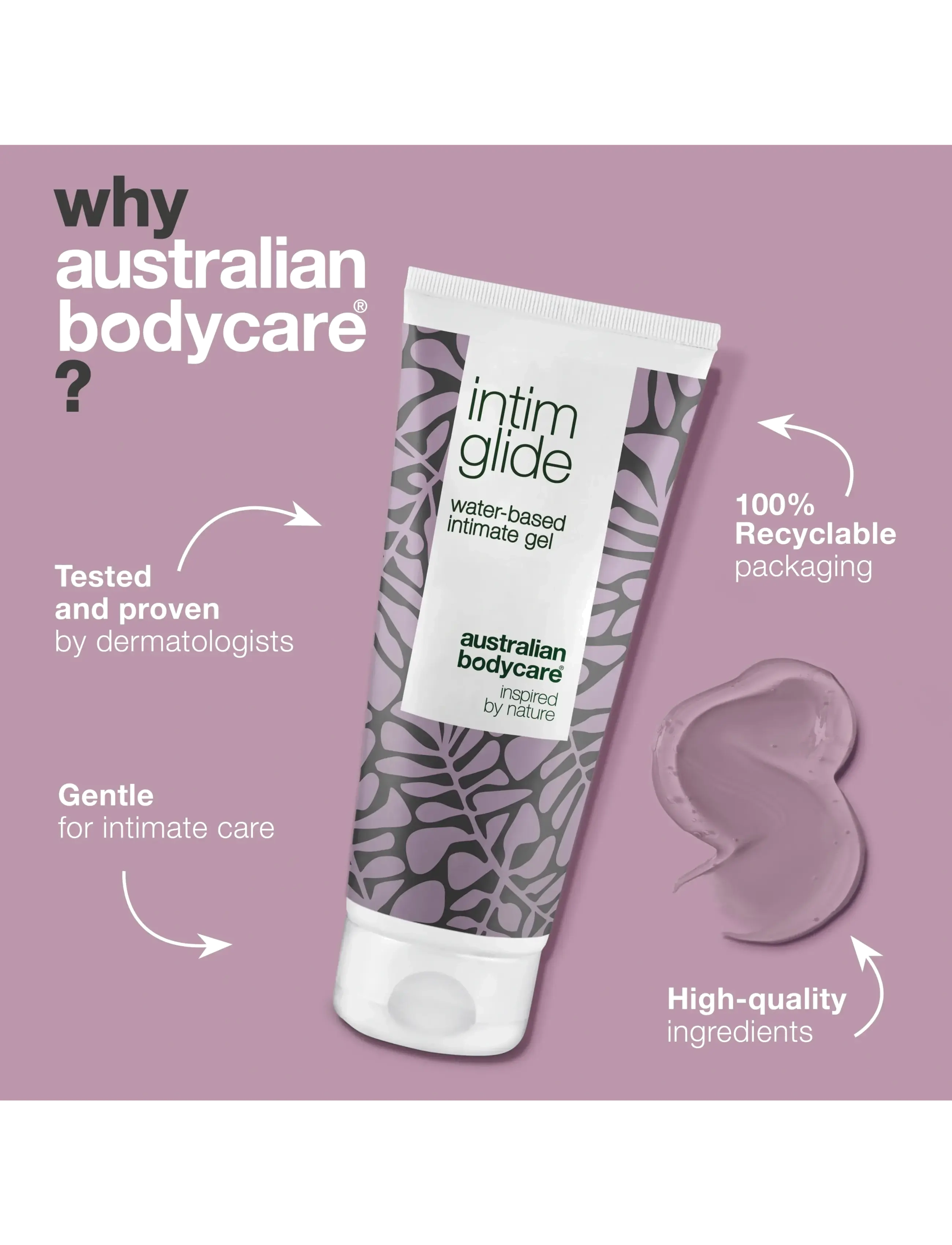 Australian Bodycare - Intim Glide - waterbased gel against dryness & irritation - 100 ml - glidecreme & olier - no color - 4