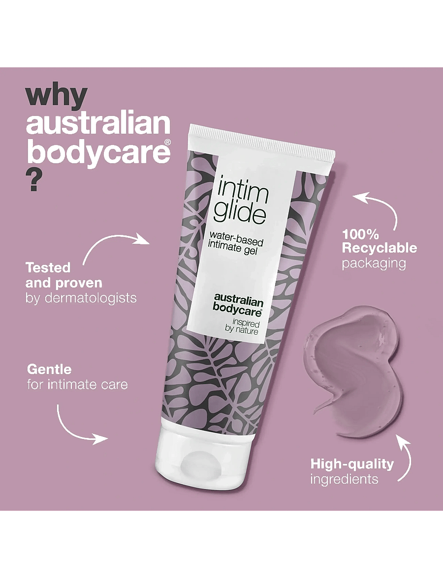 Australian Bodycare - Intim Glide - waterbased gel against dryness & irritation - 100 ml - sex & intimacy - no color - 4