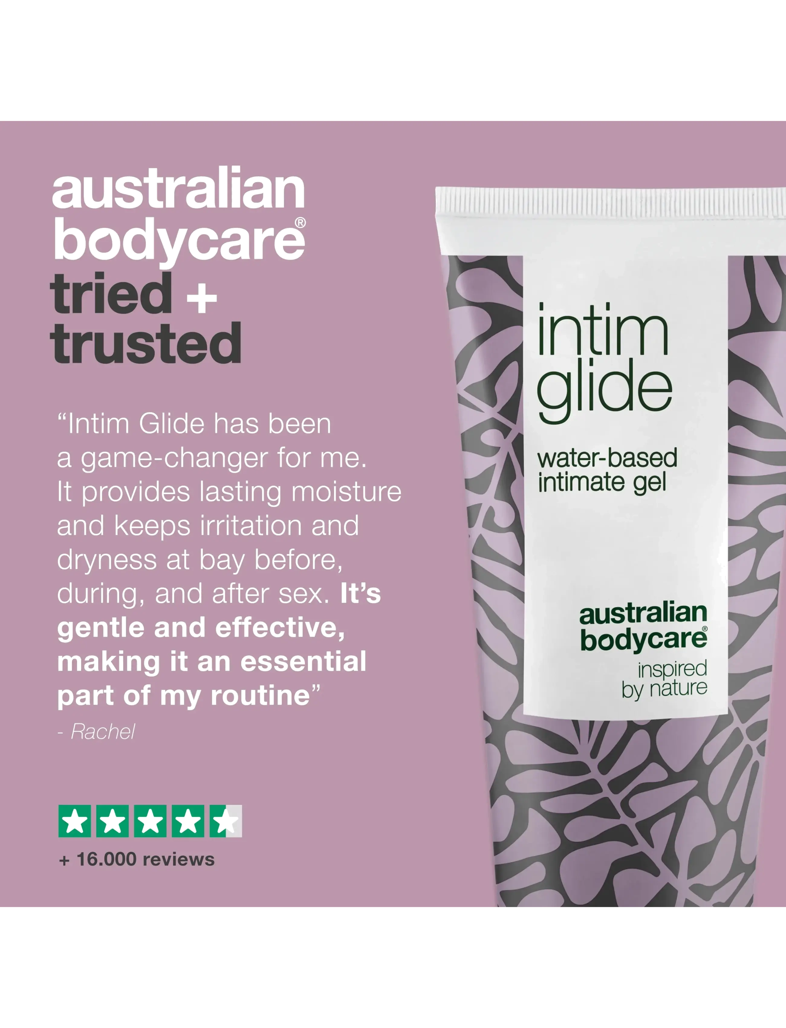 Australian Bodycare - Intim Glide - waterbased gel against dryness & irritation - 100 ml - glidecreme & olier - no color - 5