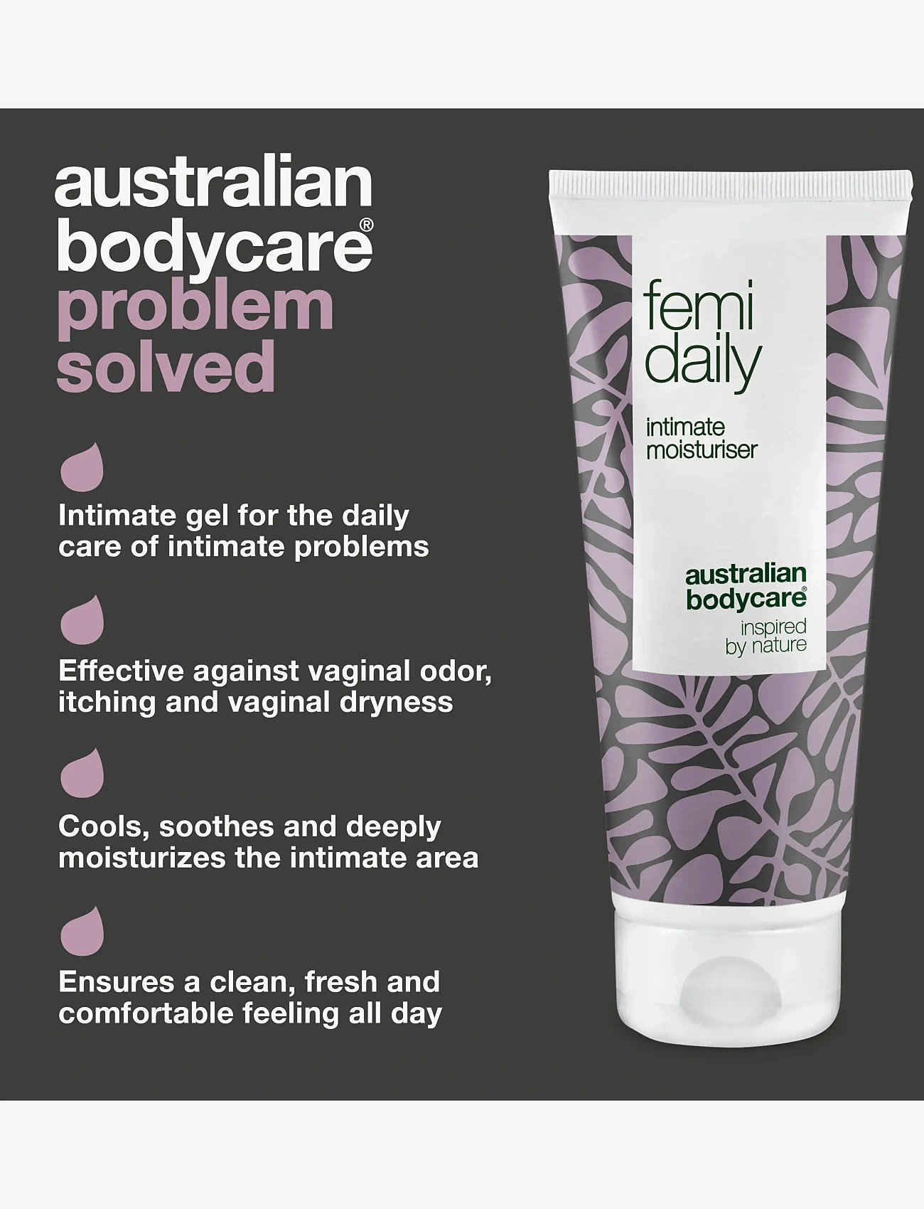 Australian Bodycare - Femi Daily 100 ml - intimvask - clear - 2