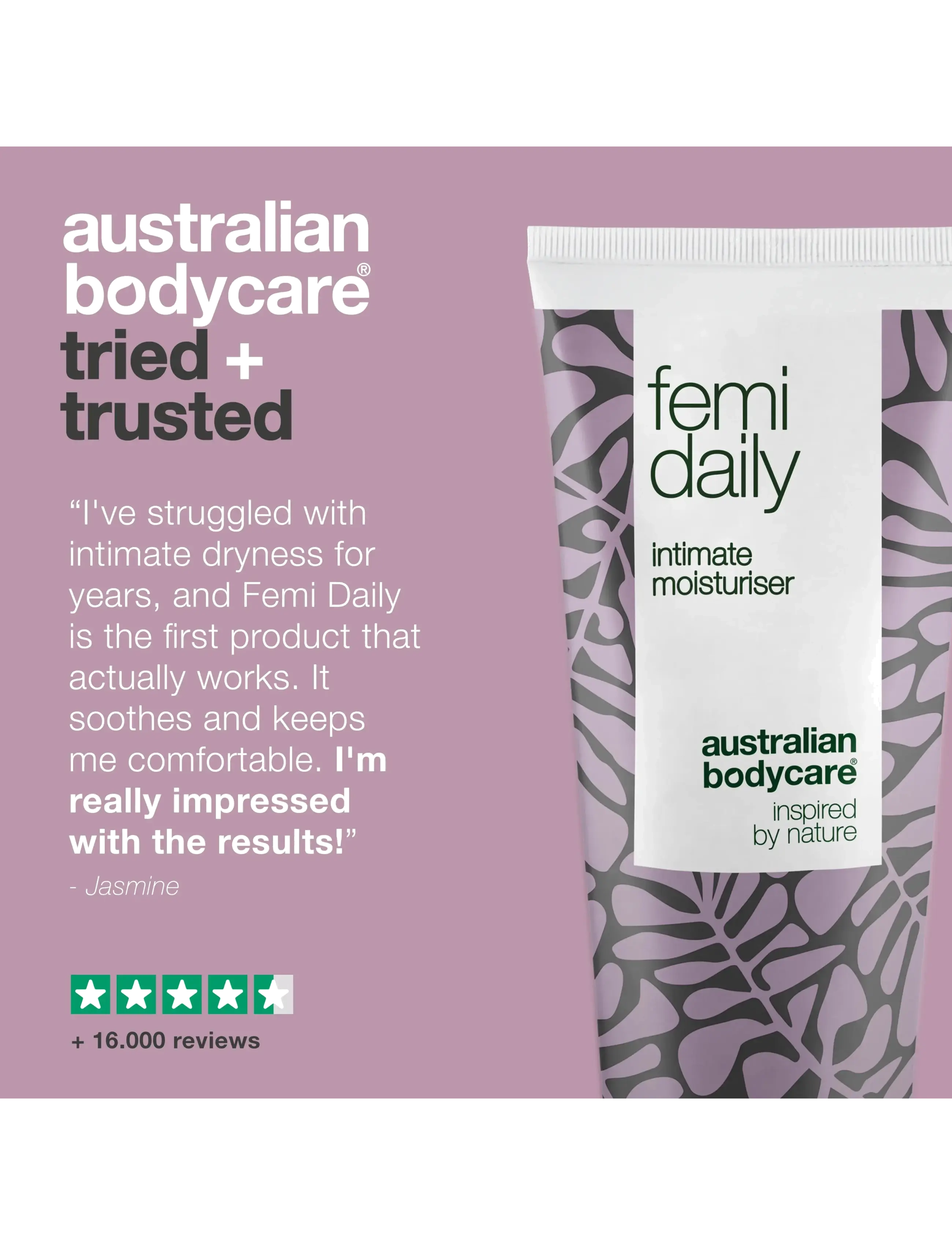 Australian Bodycare - Femi Daily 100 ml - umhirða fyrir viðkvæm svæði - clear - 4