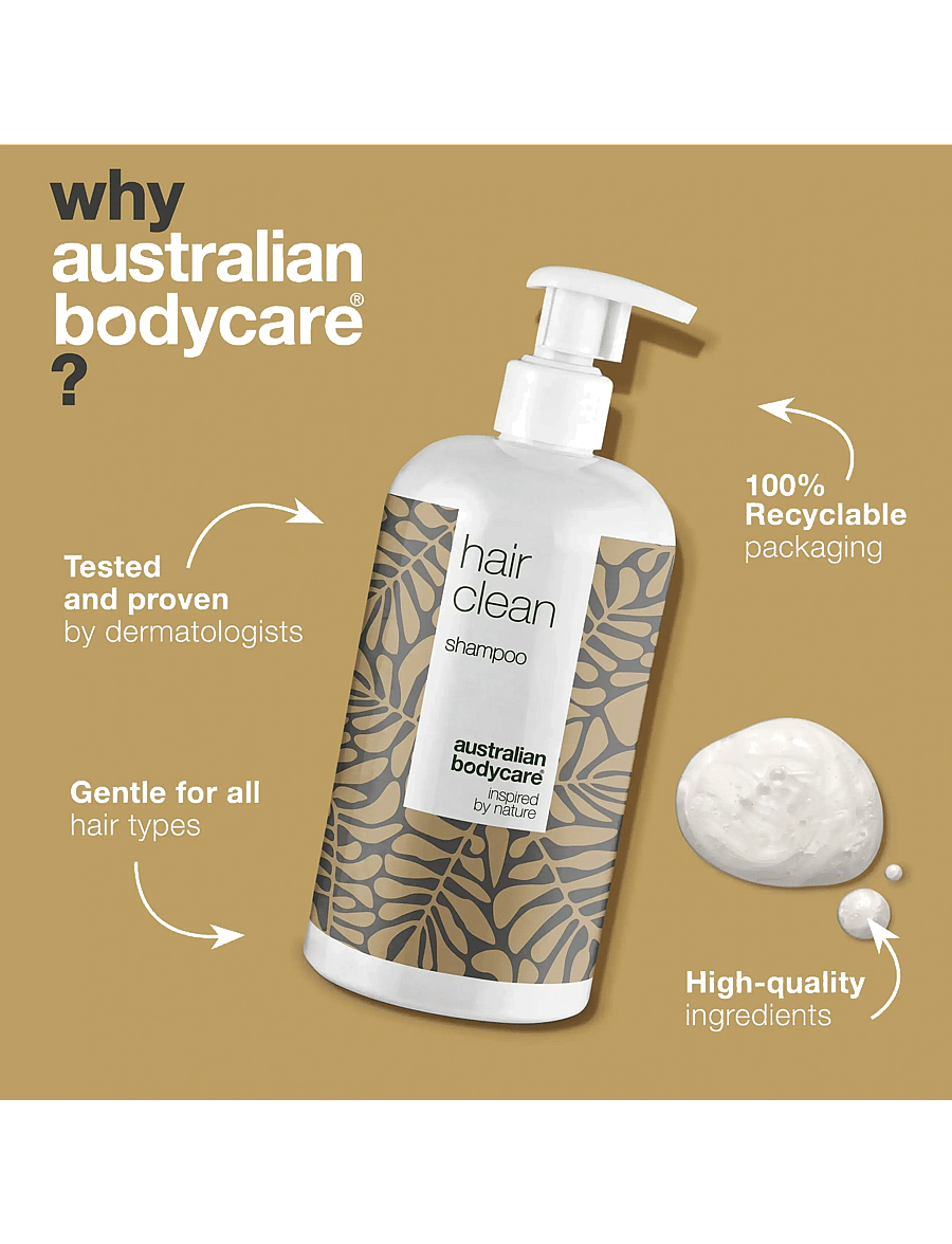 Australian Bodycare - Hair Clean shampoo for dandruff and itchy scalp - 500 ml - shampoo - clear - 4
