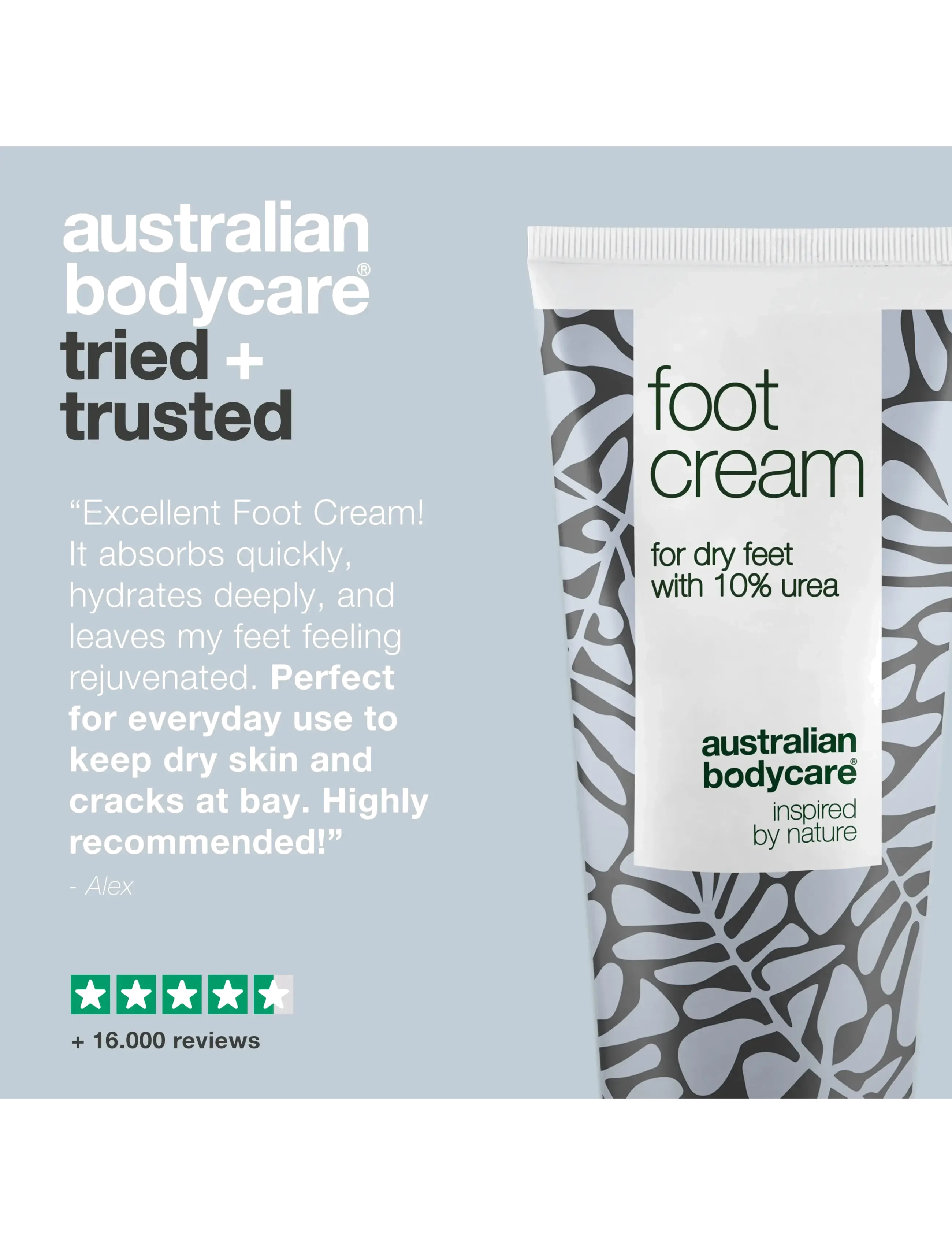 Australian Bodycare - Foot Cream 100 ml - håndcremer & fodcremer - clear - 4