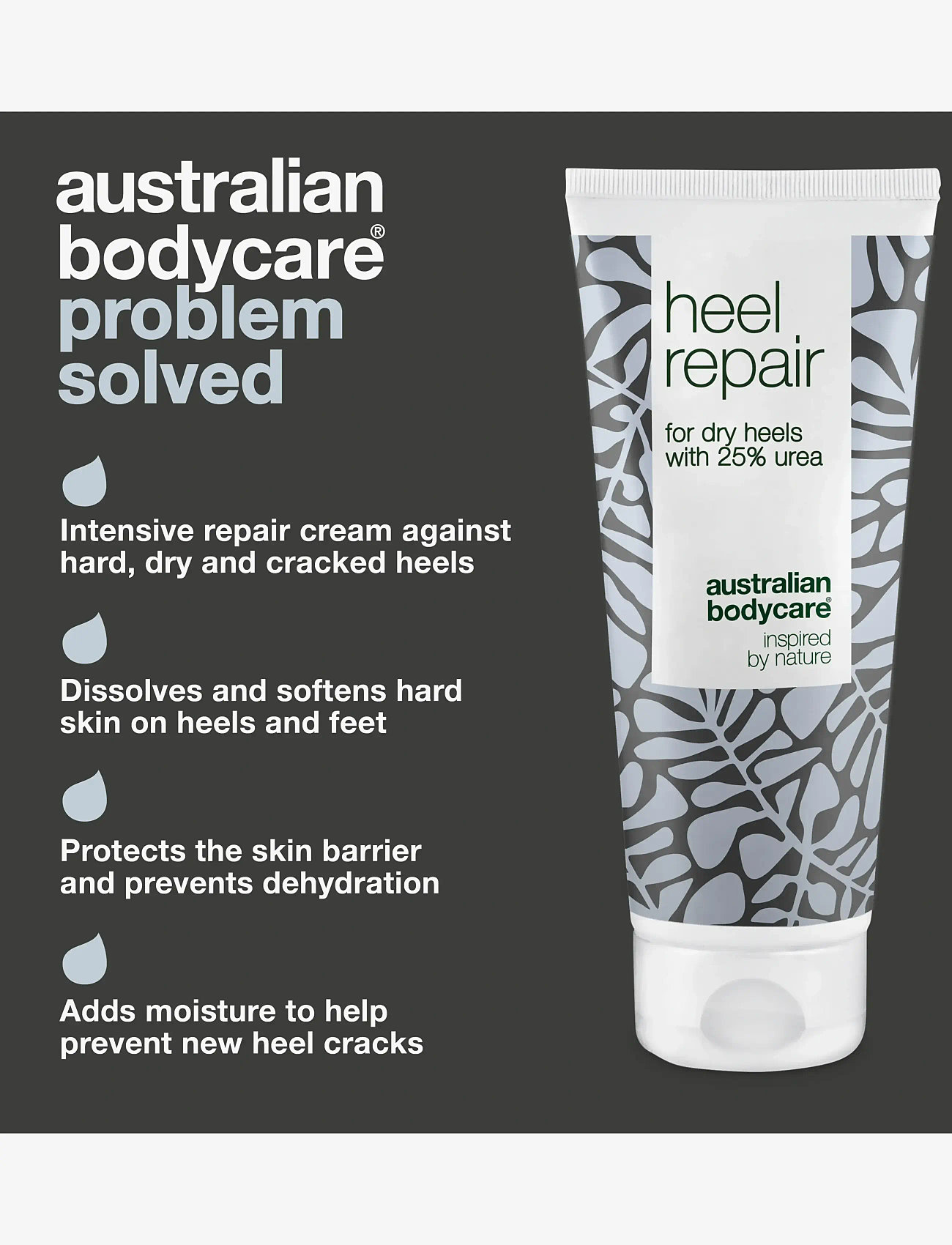 Australian Bodycare - Heel Repair 100 ml - handkräm & fotkräm - clear - 2
