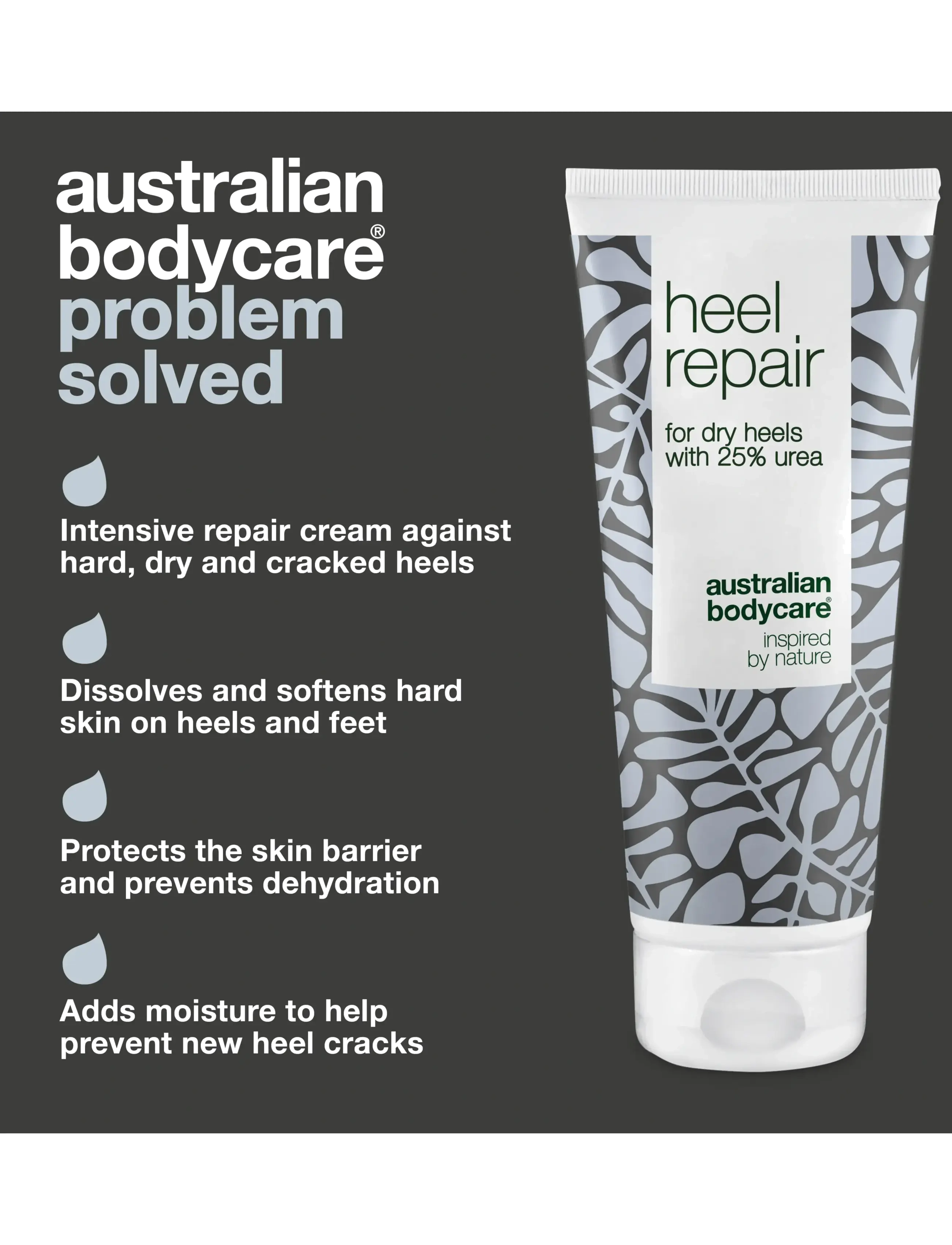 Australian Bodycare - Heel Repair 100 ml - håndcremer & fodcremer - clear - 2