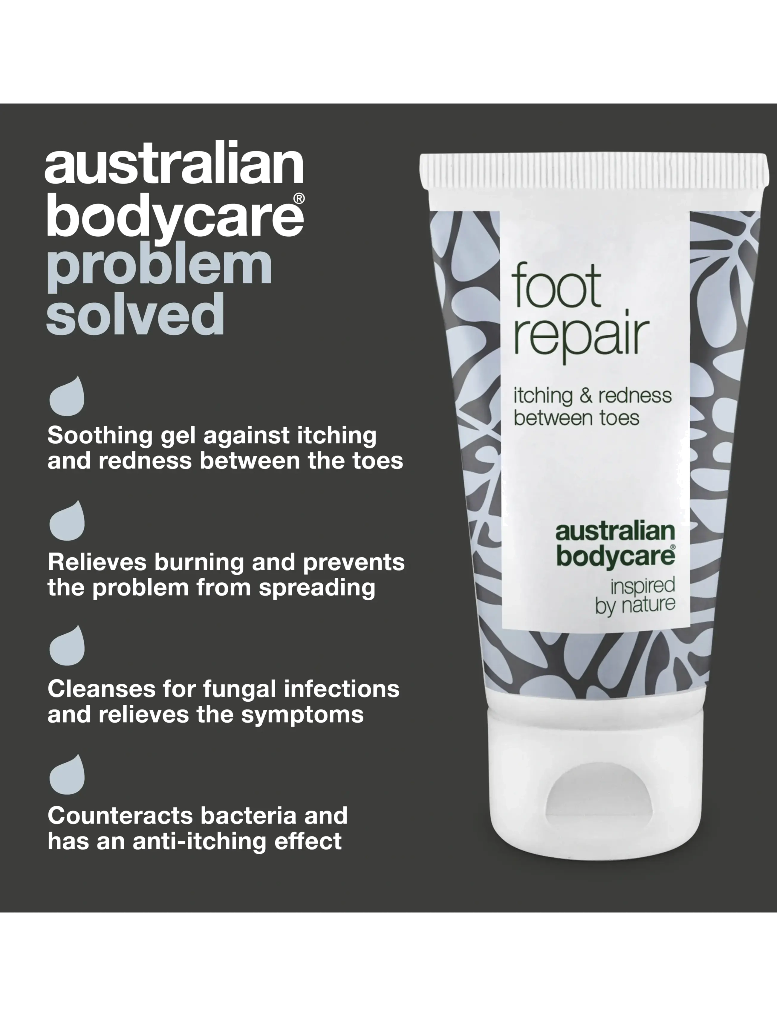 Australian Bodycare - Foot Repair 50 ml - käsi- & jalkavoiteet - clear - 2