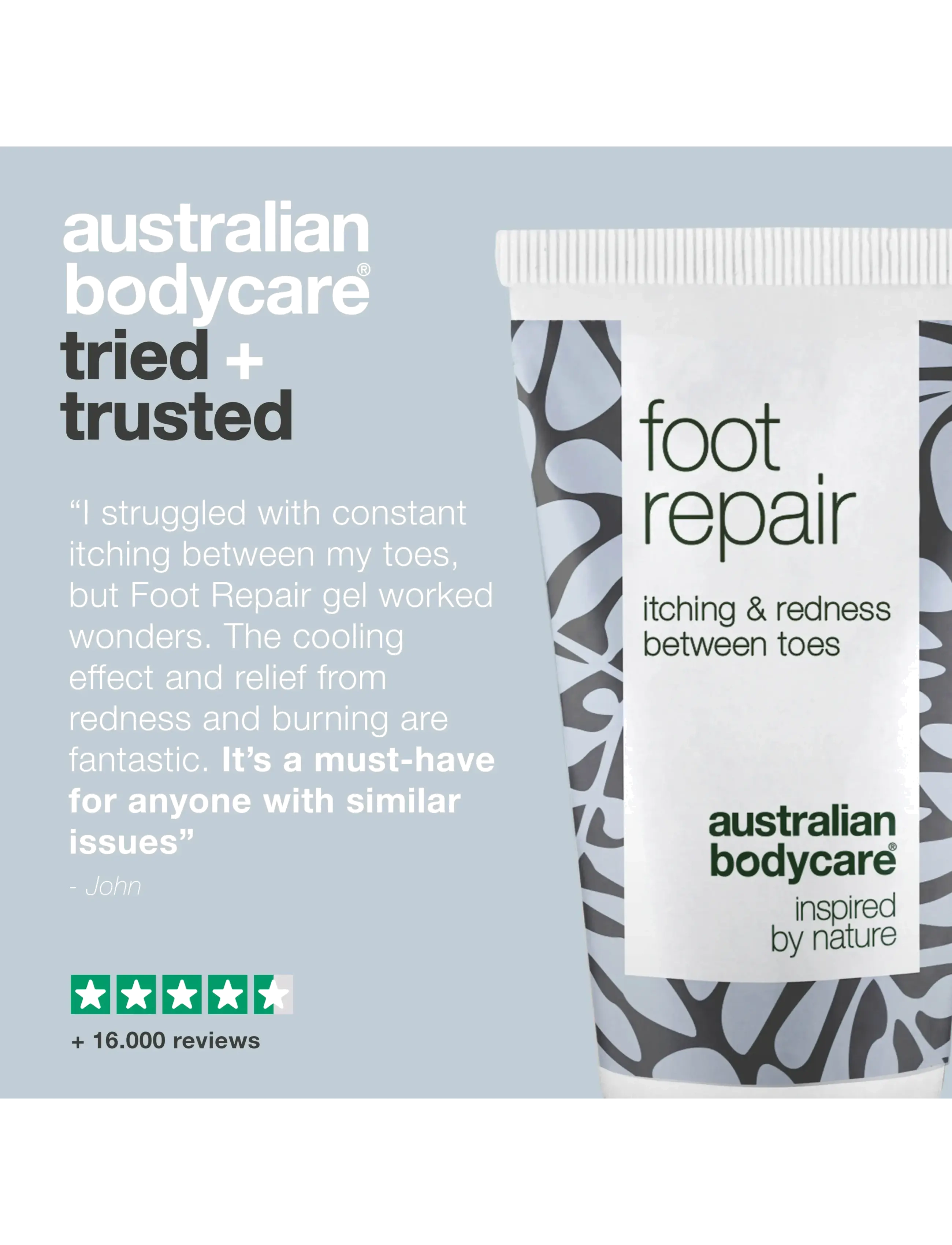 Australian Bodycare - Foot Repair 50 ml - käsi- & jalkavoiteet - clear - 4