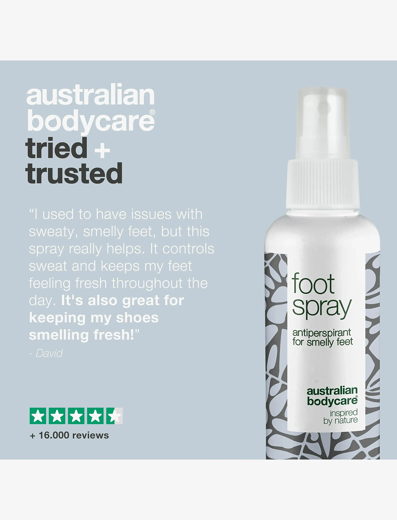 Australian Bodycare - Foot Spray 150 ml - håndcremer & fodcremer - clear - 4