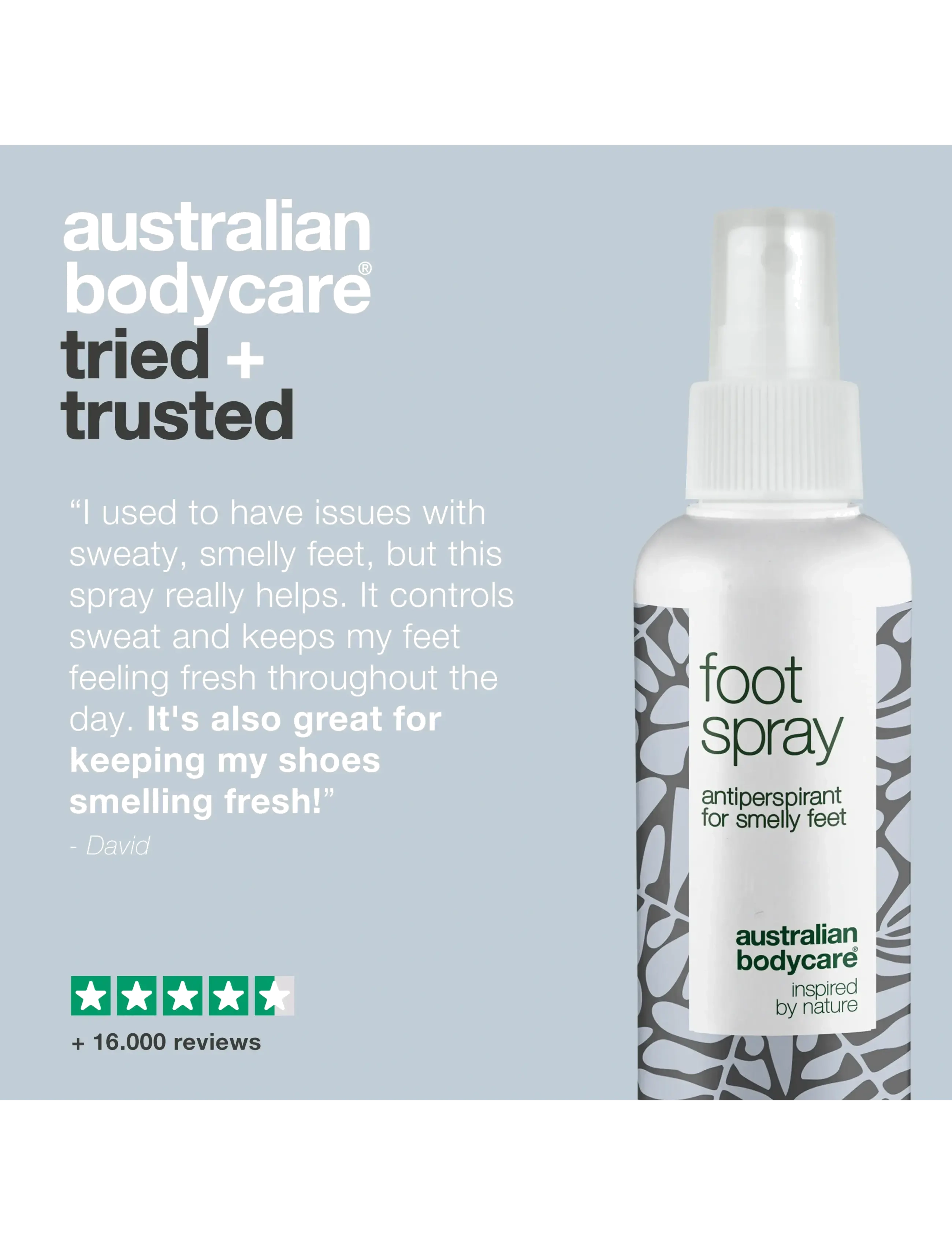 Australian Bodycare - Foot Spray 150 ml - håndcremer & fodcremer - clear - 4