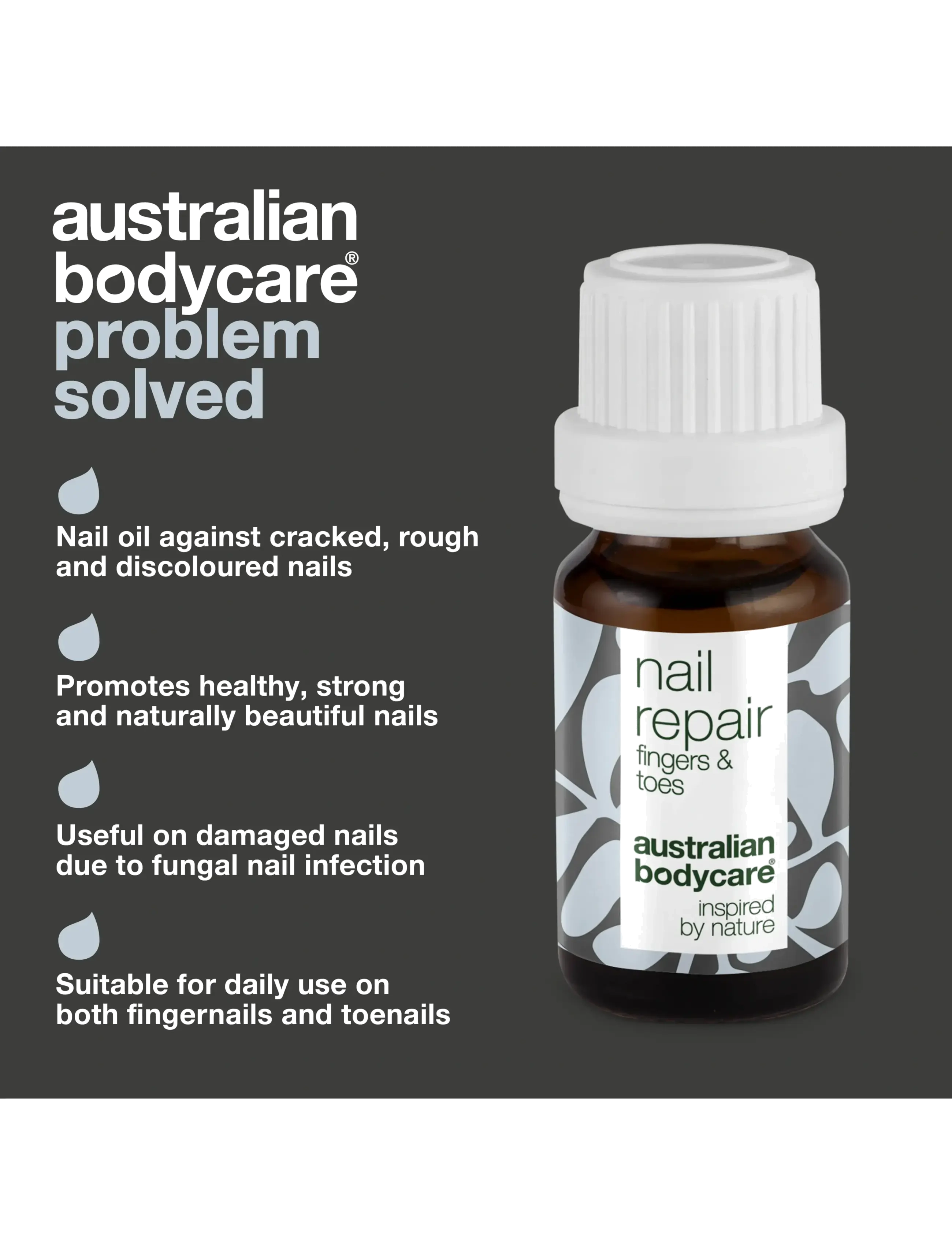 Australian Bodycare - Nail Repair 10 ml - klar for date night - clear - 2