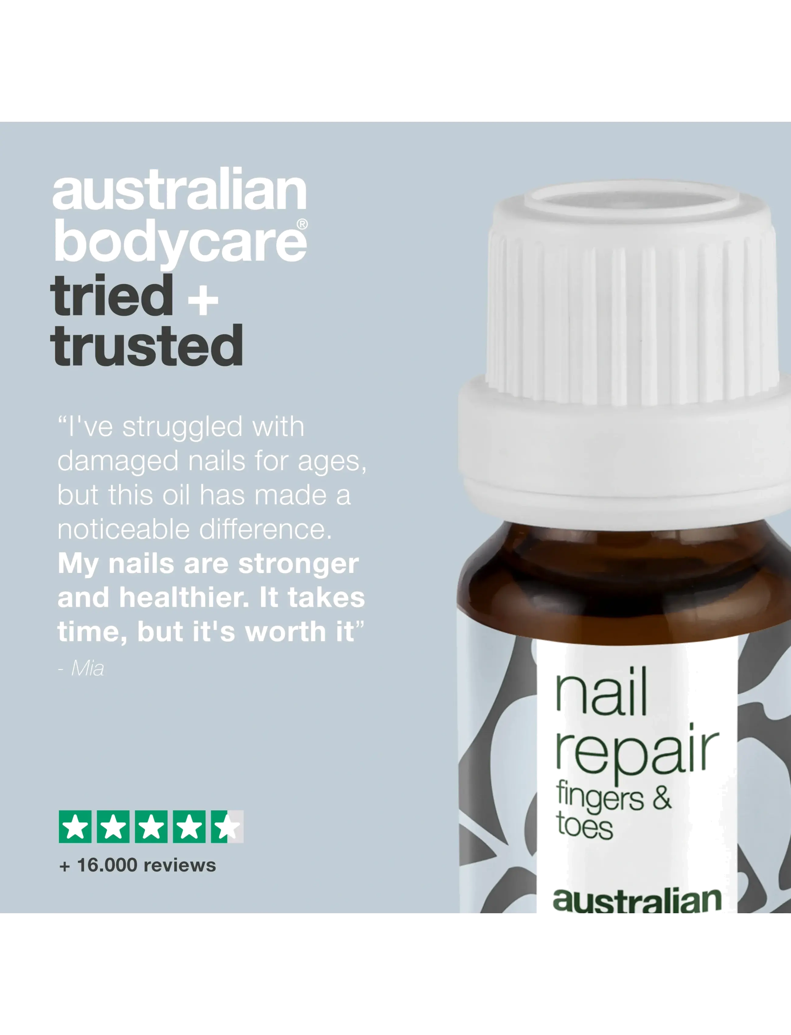 Australian Bodycare - Nail Repair 10 ml - klar for date night - clear - 4