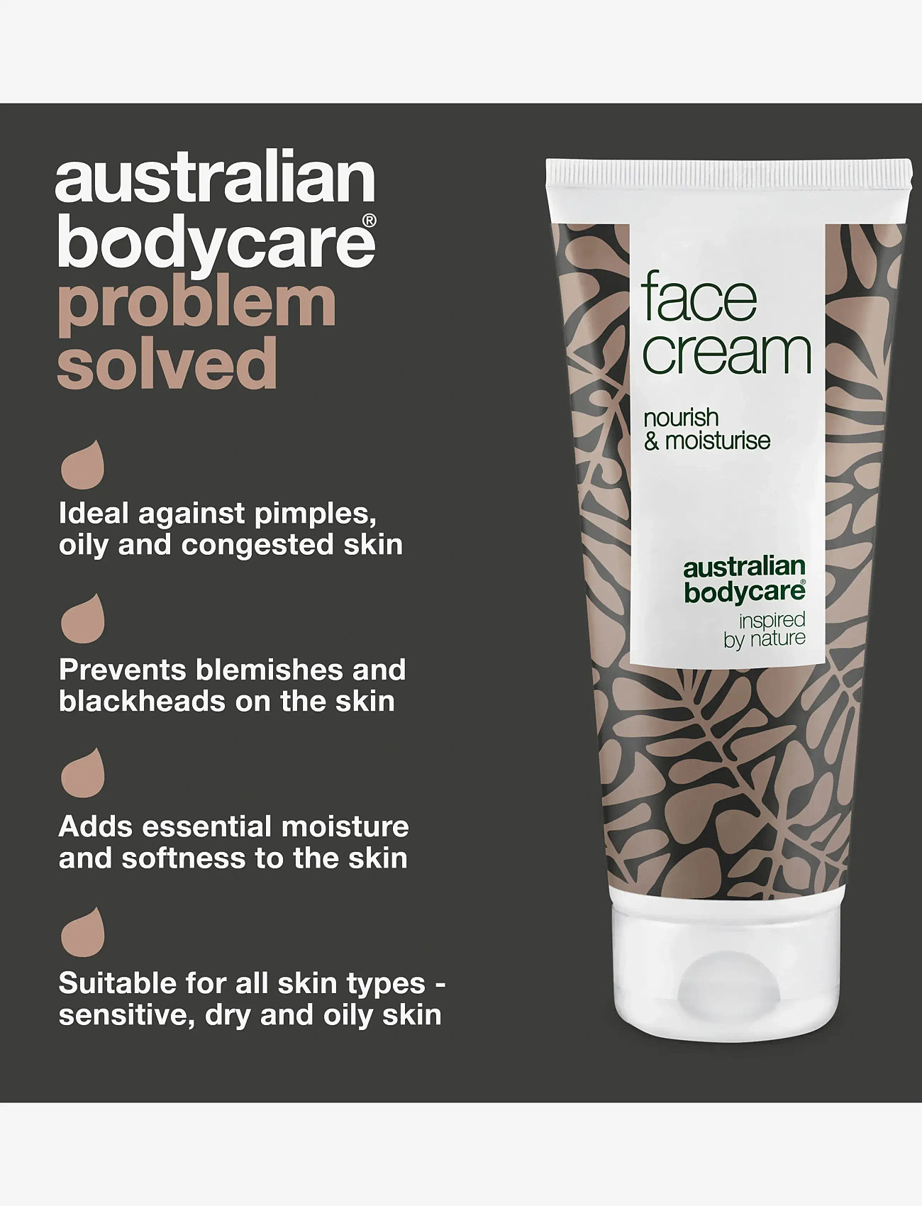 Australian Bodycare - Face Cream for pimples or dry skins - 100 ml - fuktkrämer - no color - 3