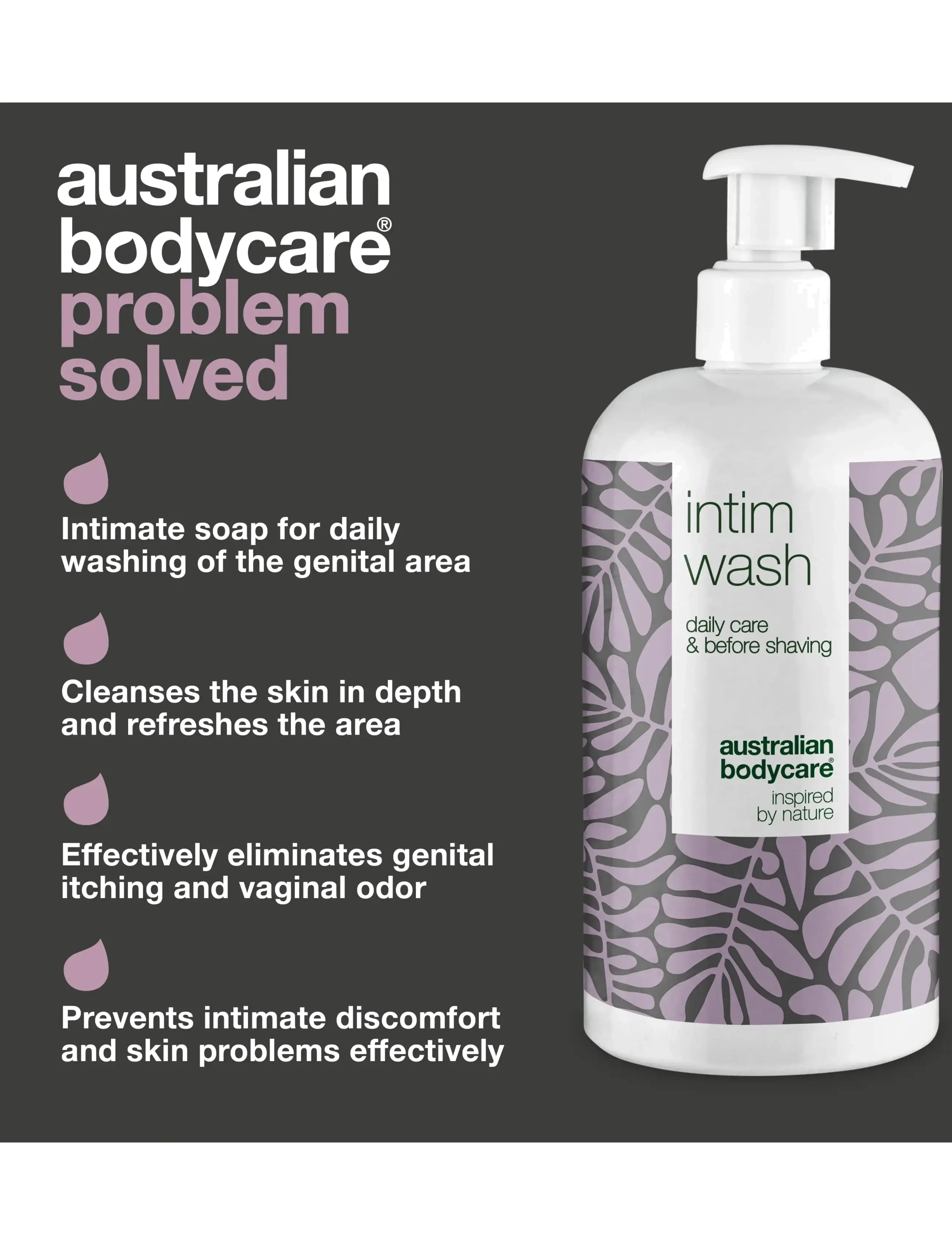Australian Bodycare - Intim Wash for daily intimate hygiene - 500 ml - intimvask - no color - 3