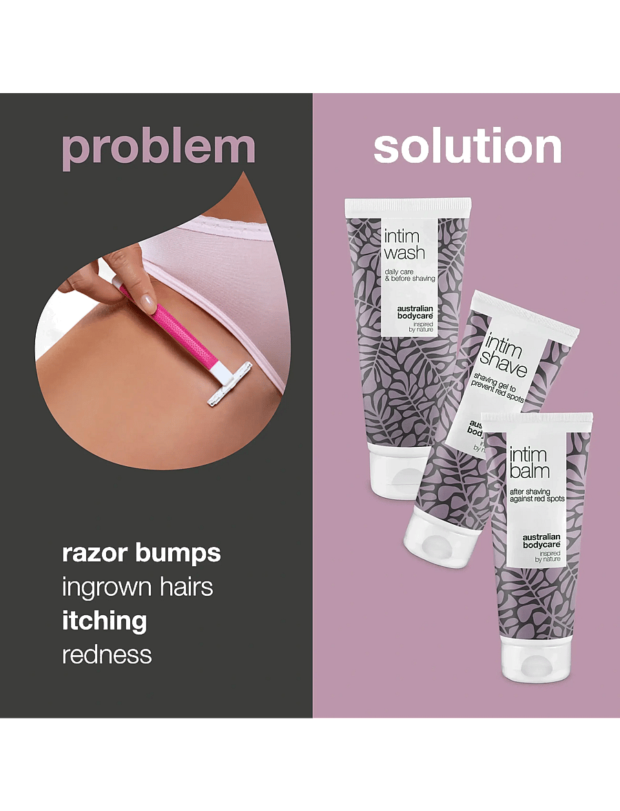 Australian Bodycare - 3 Shaving Products against red spots after intimate shaving - 3 pcs. - intiimpesu - no color - 2