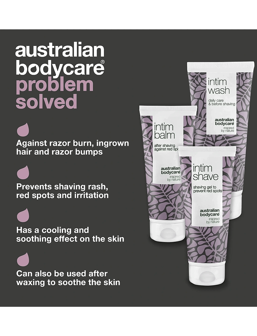 Australian Bodycare - 3 Shaving Products against red spots after intimate shaving - 3 pcs. - intiimpesu - no color - 3
