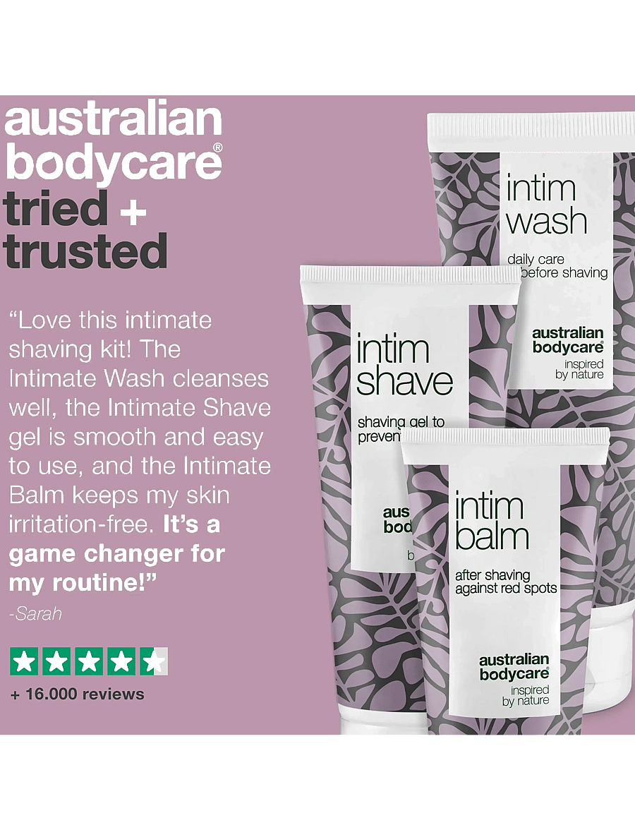 Australian Bodycare - 3 Shaving Products against red spots after intimate shaving - 3 pcs. - intiimpesu - no color - 5