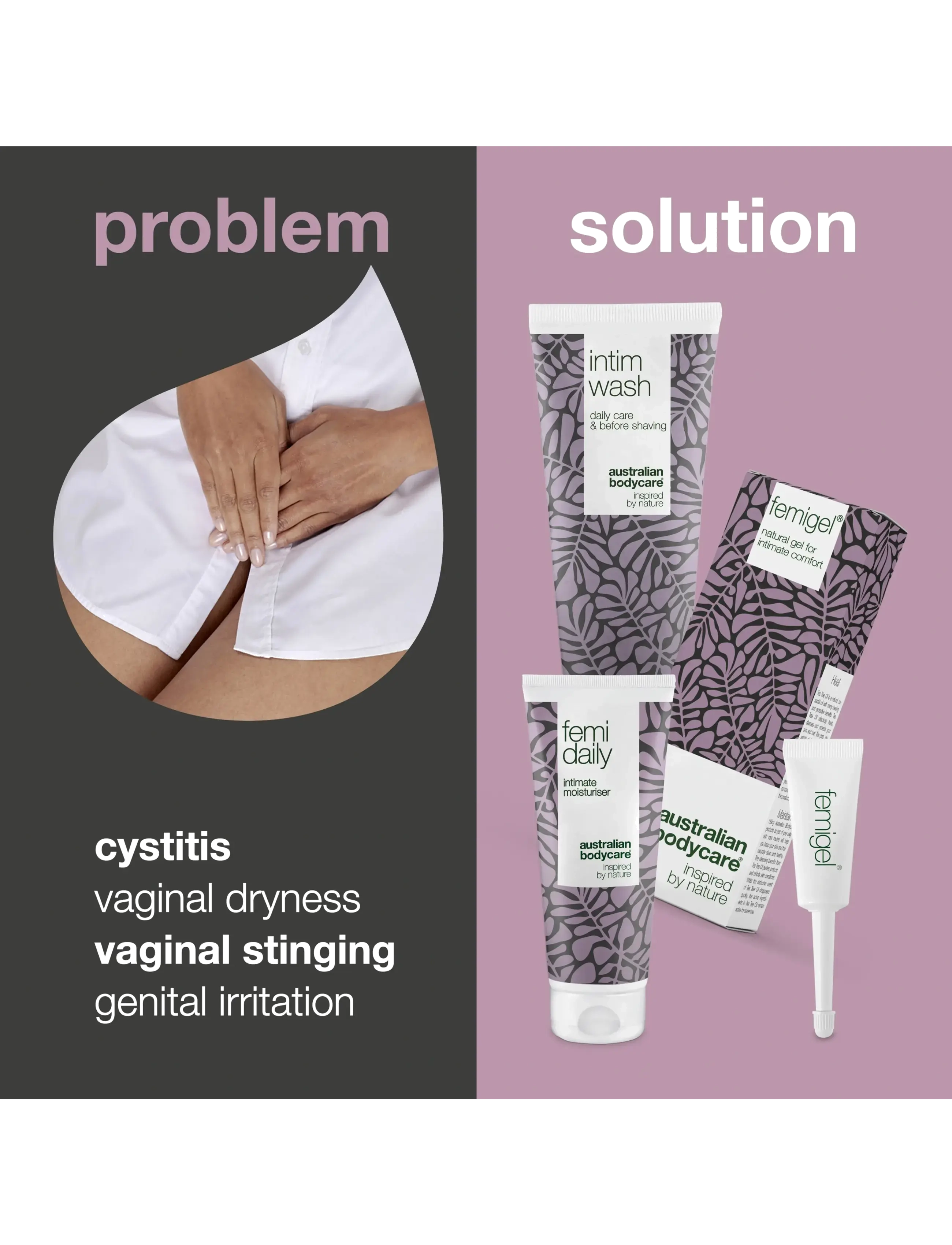 Australian Bodycare - 3 Intimate Products against itching, dryness and irritation - 3 pcs. - intimvask - no color - 2