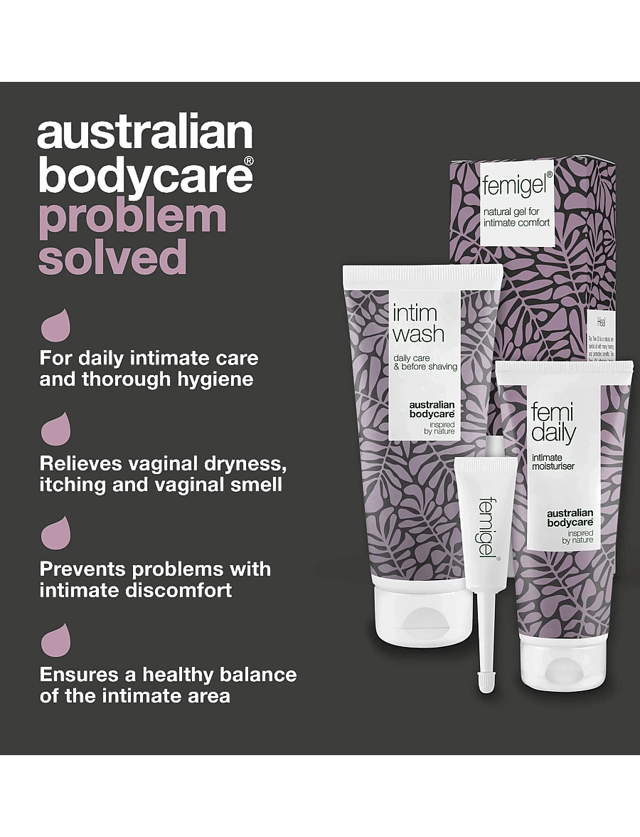 Australian Bodycare - 3 Intimate Products against itching, dryness and irritation - 3 pcs. - intiimpesu - no color - 3