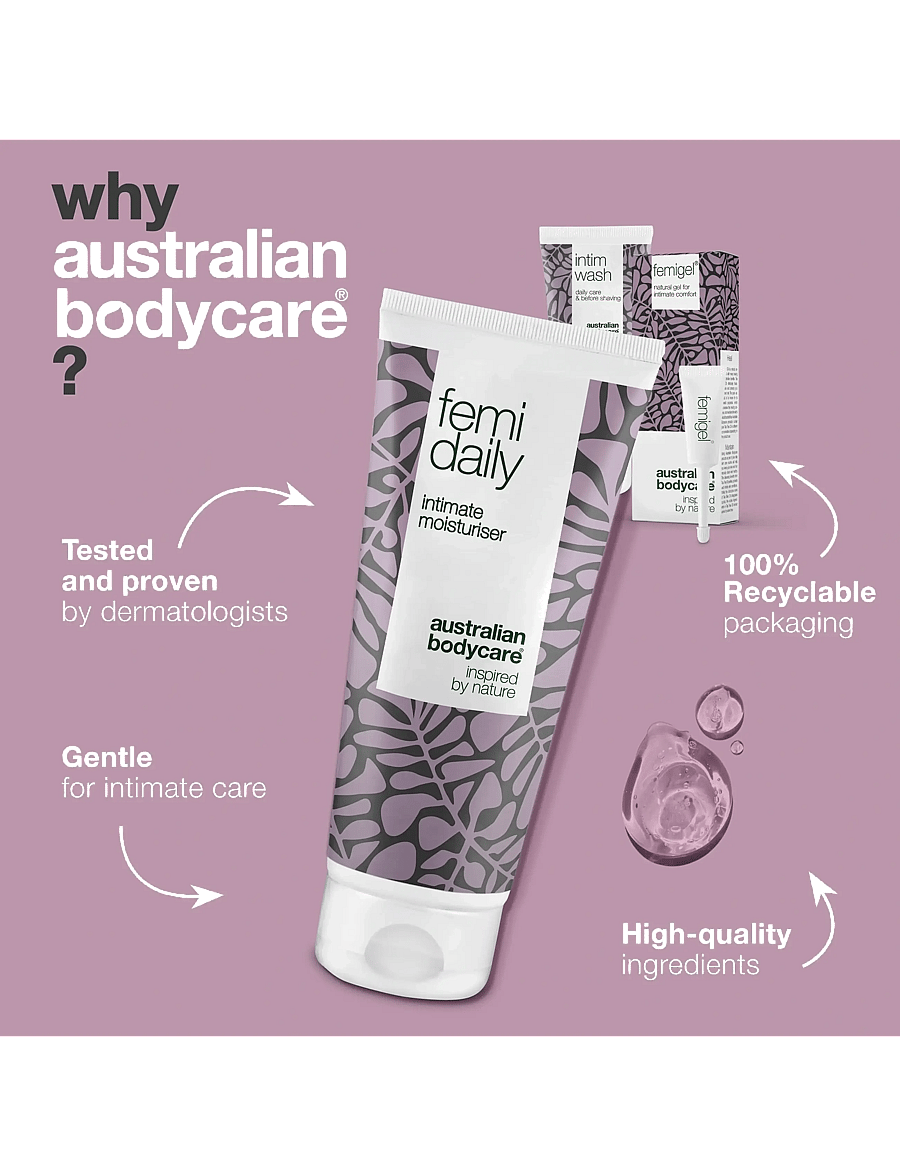 Australian Bodycare - 3 Intimate Products against itching, dryness and irritation - 3 pcs. - intiimpesu - no color - 4